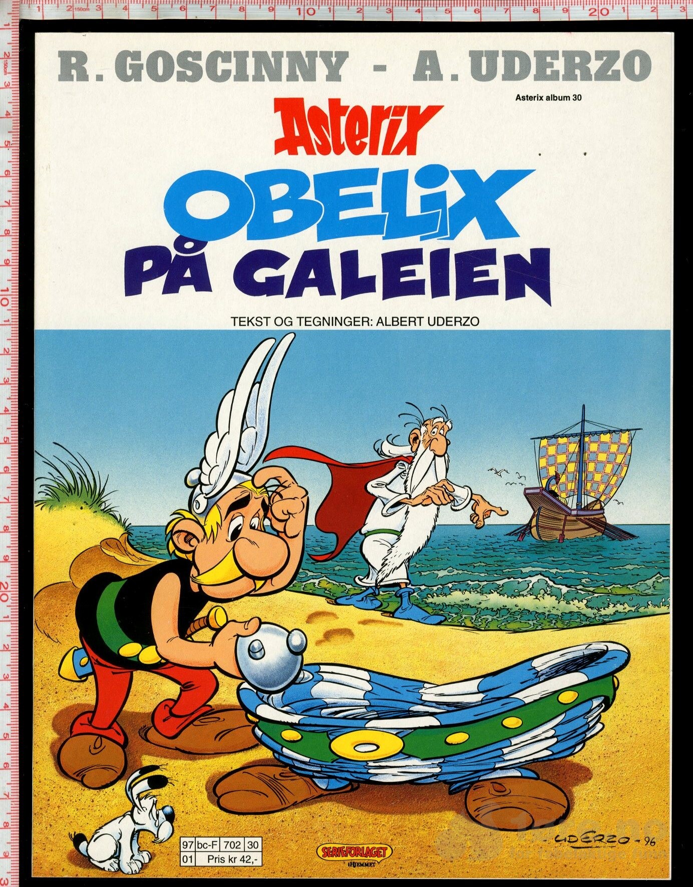 Asterix album 30 - Obelix på galeien