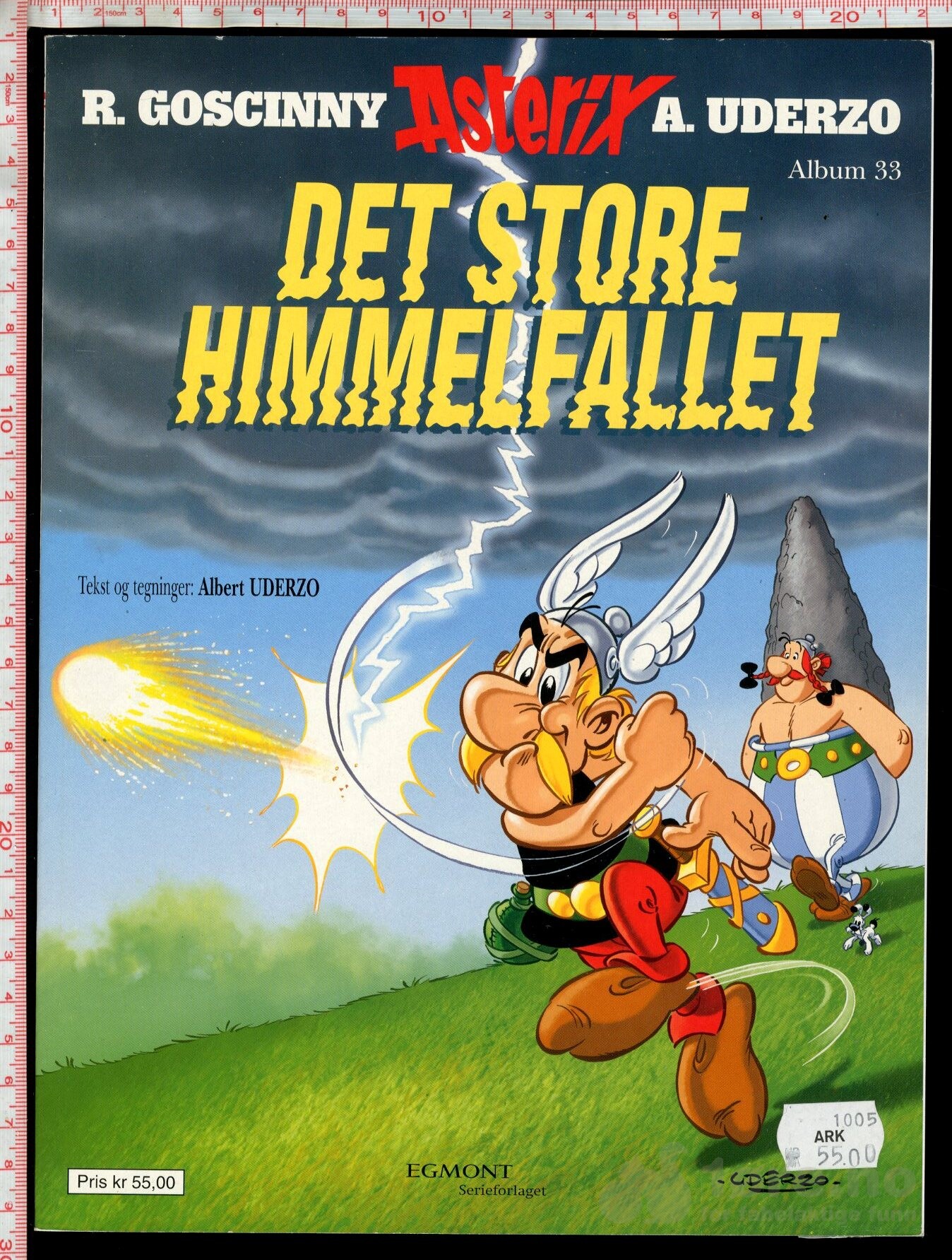 Asterix album 33 - Det store himmelfallet - 3 varianter!