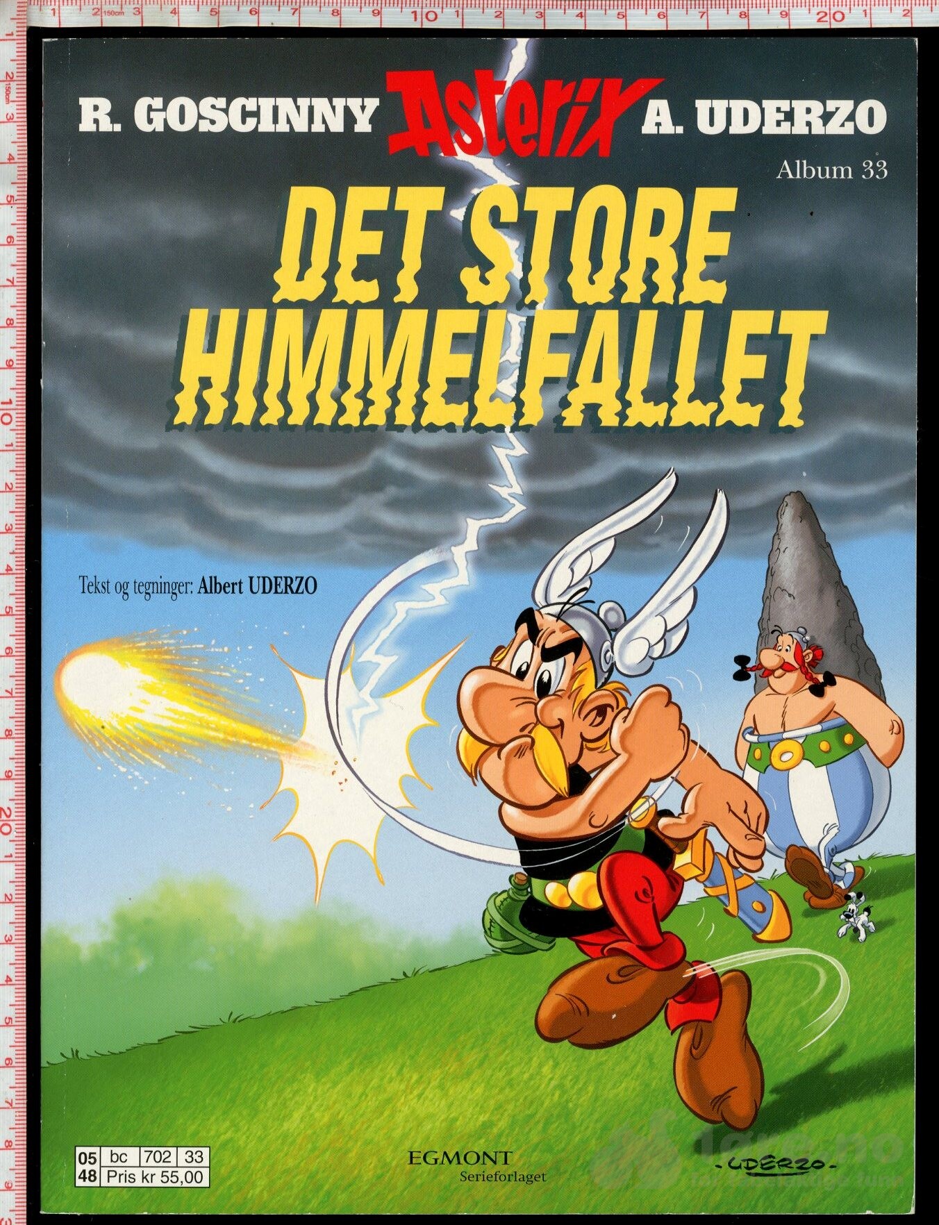Asterix album 33 - Det store himmelfallet - 3 varianter!, bilde 2