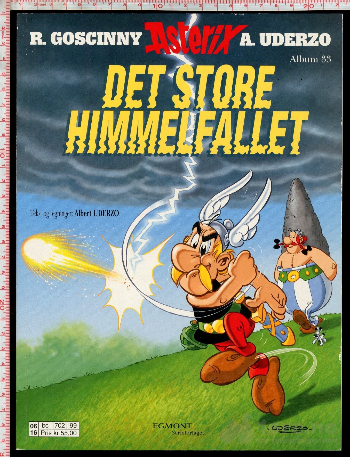 Asterix album 33 - Det store himmelfallet - 3 varianter!, bilde 3