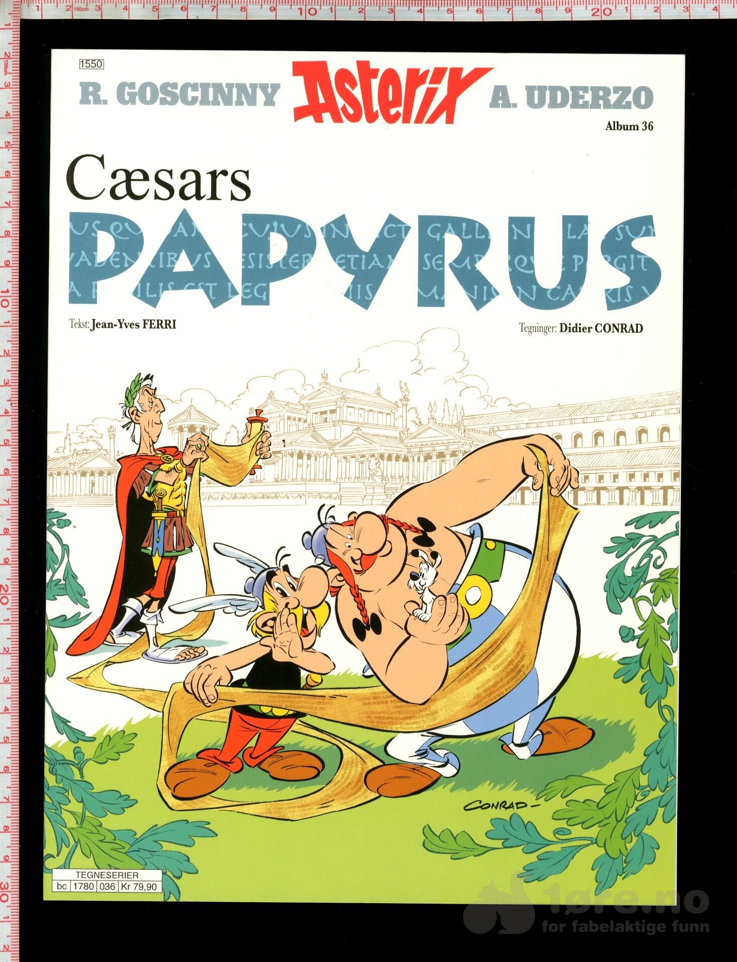 Asterix Album 36 Cæsars Papyrus