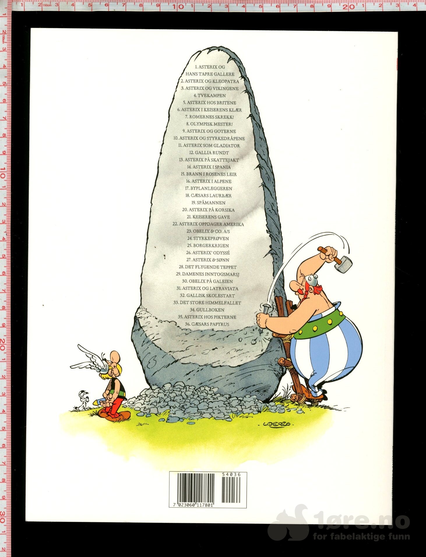 Asterix Album 36 Cæsars Papyrus, bilde 2