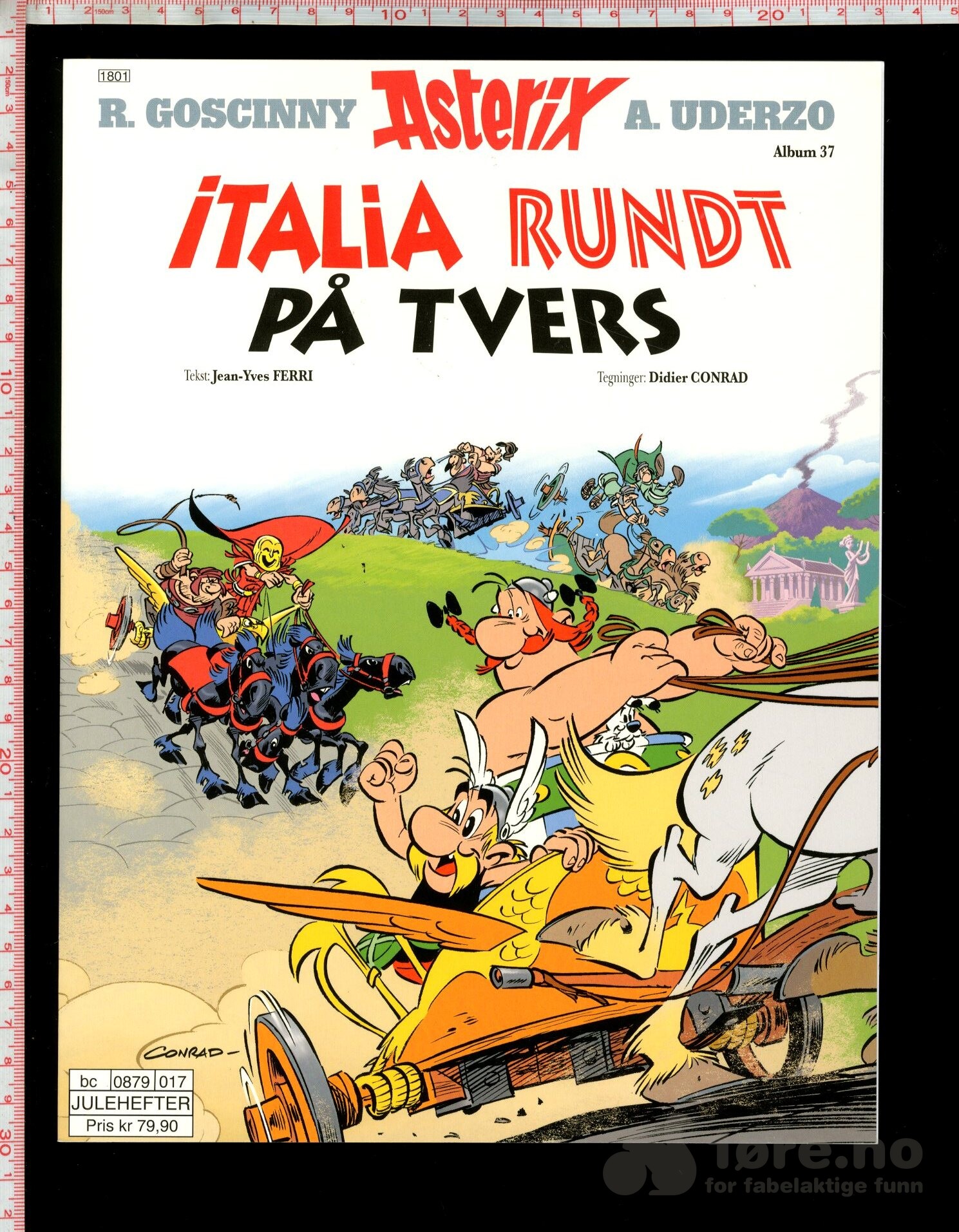 Asterix Album 37 Italia rundt på tvers
