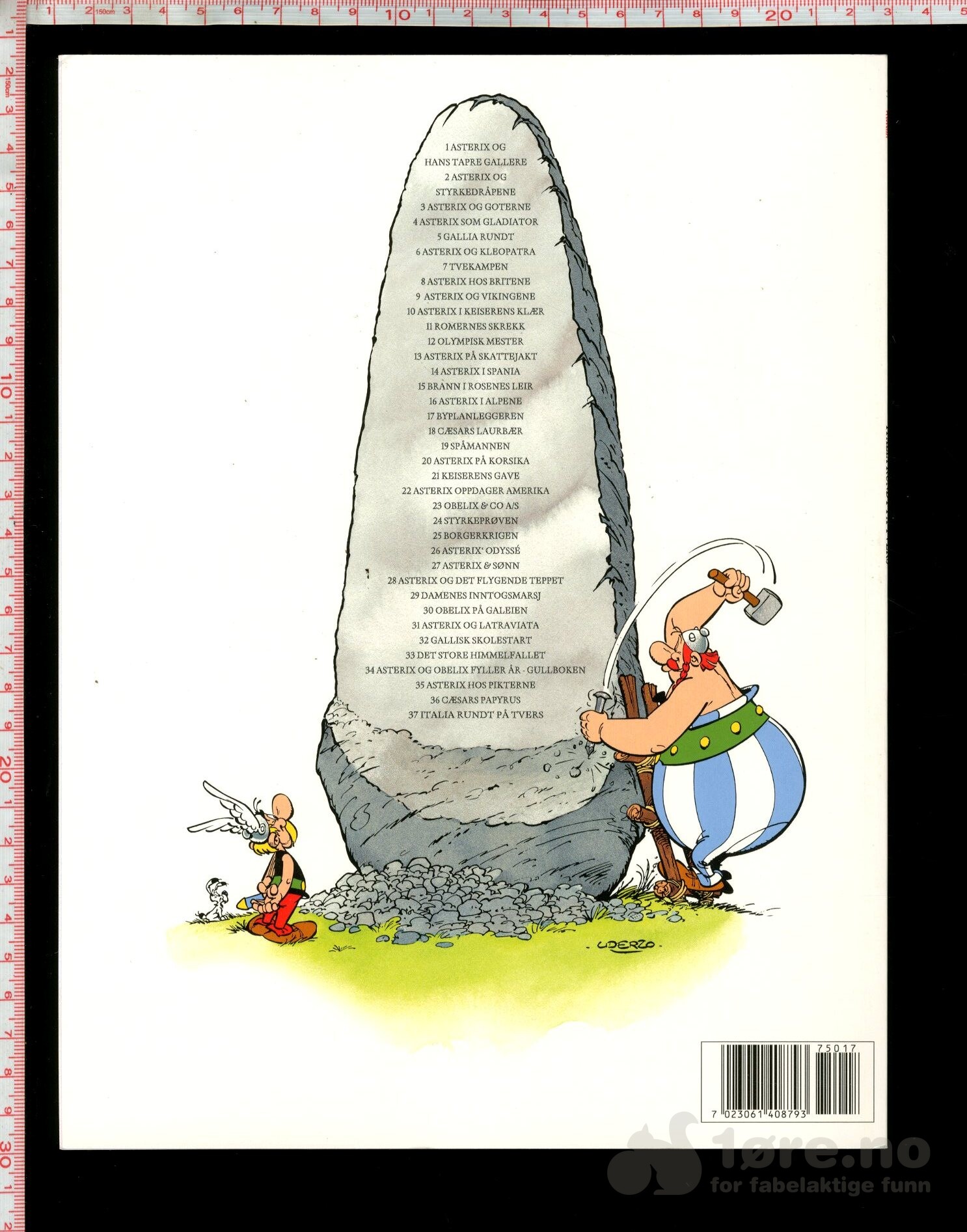Asterix Album 37 Italia rundt på tvers, bilde 2