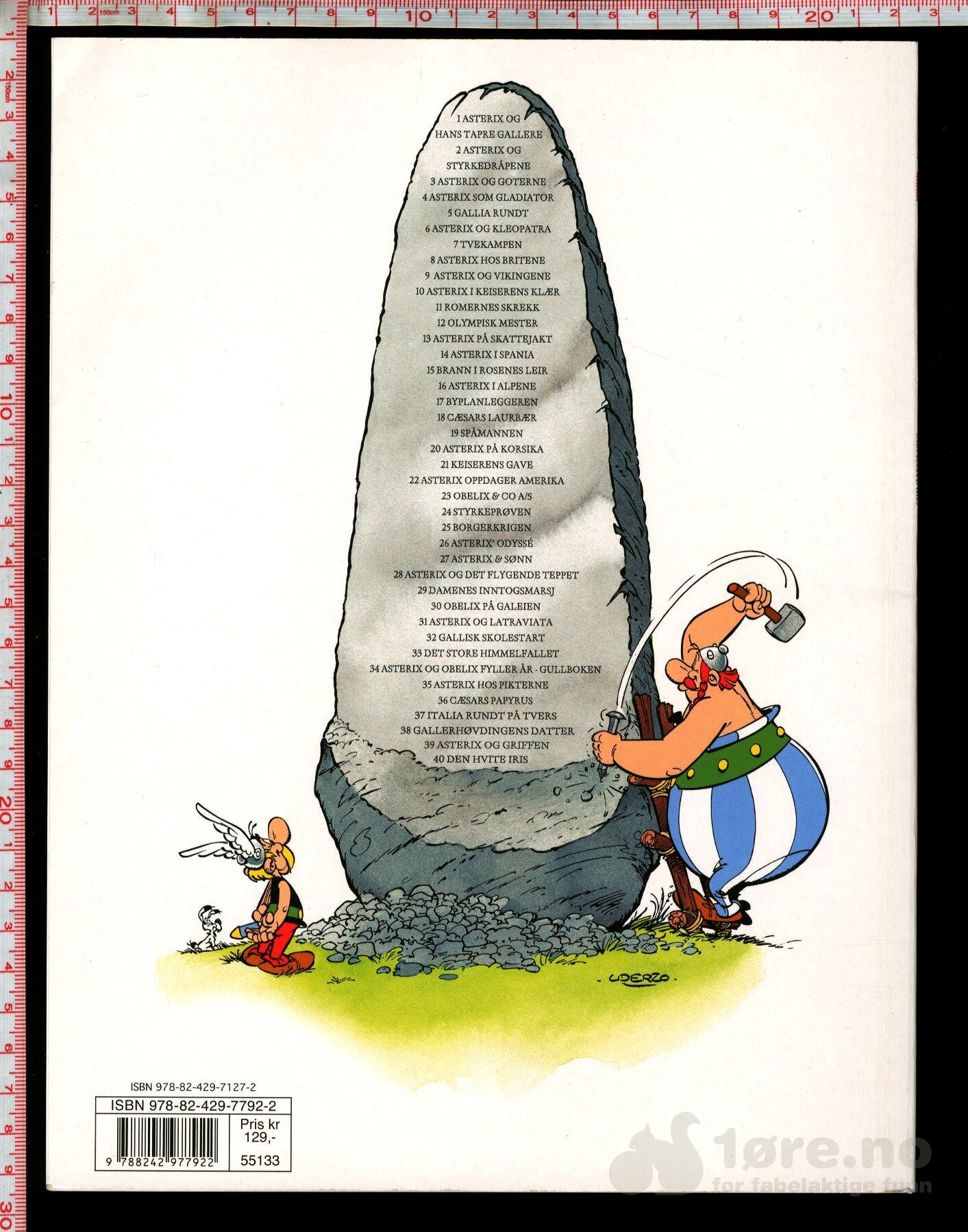 Asterix album 40 - Den Hvite Iris, bilde 2