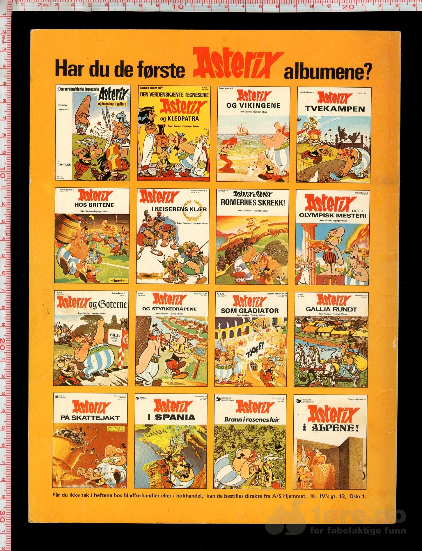 Asterix Album Nr.16 I Alpene!, bilde 2