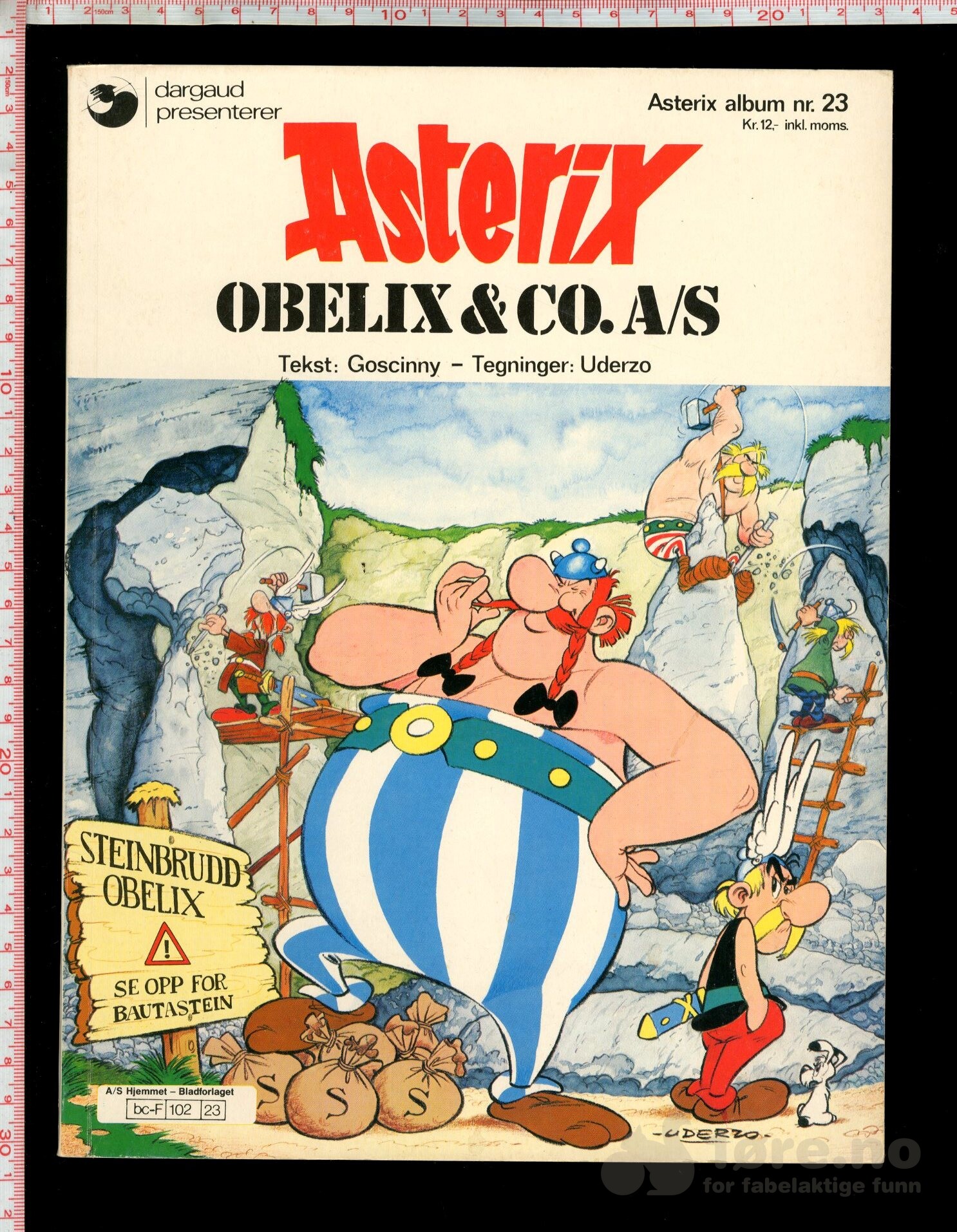 Asterix Album Nr.23 Obelix & Co.A/S