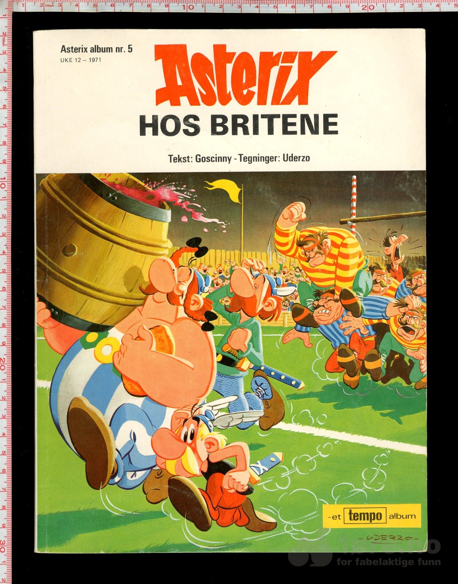 Asterix Album Nr.5 Hos britene