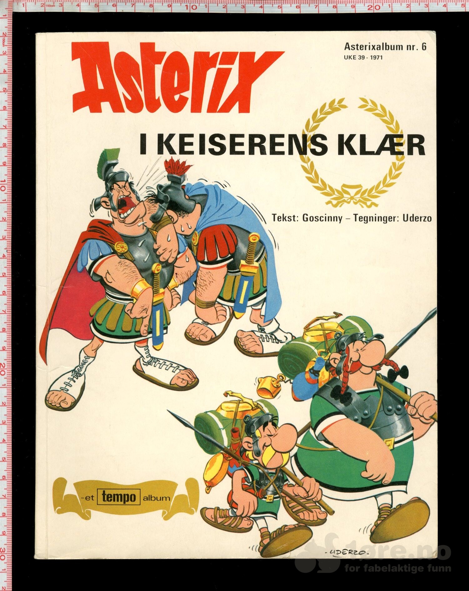 Asterix Album Nr.6 Keiserens klær