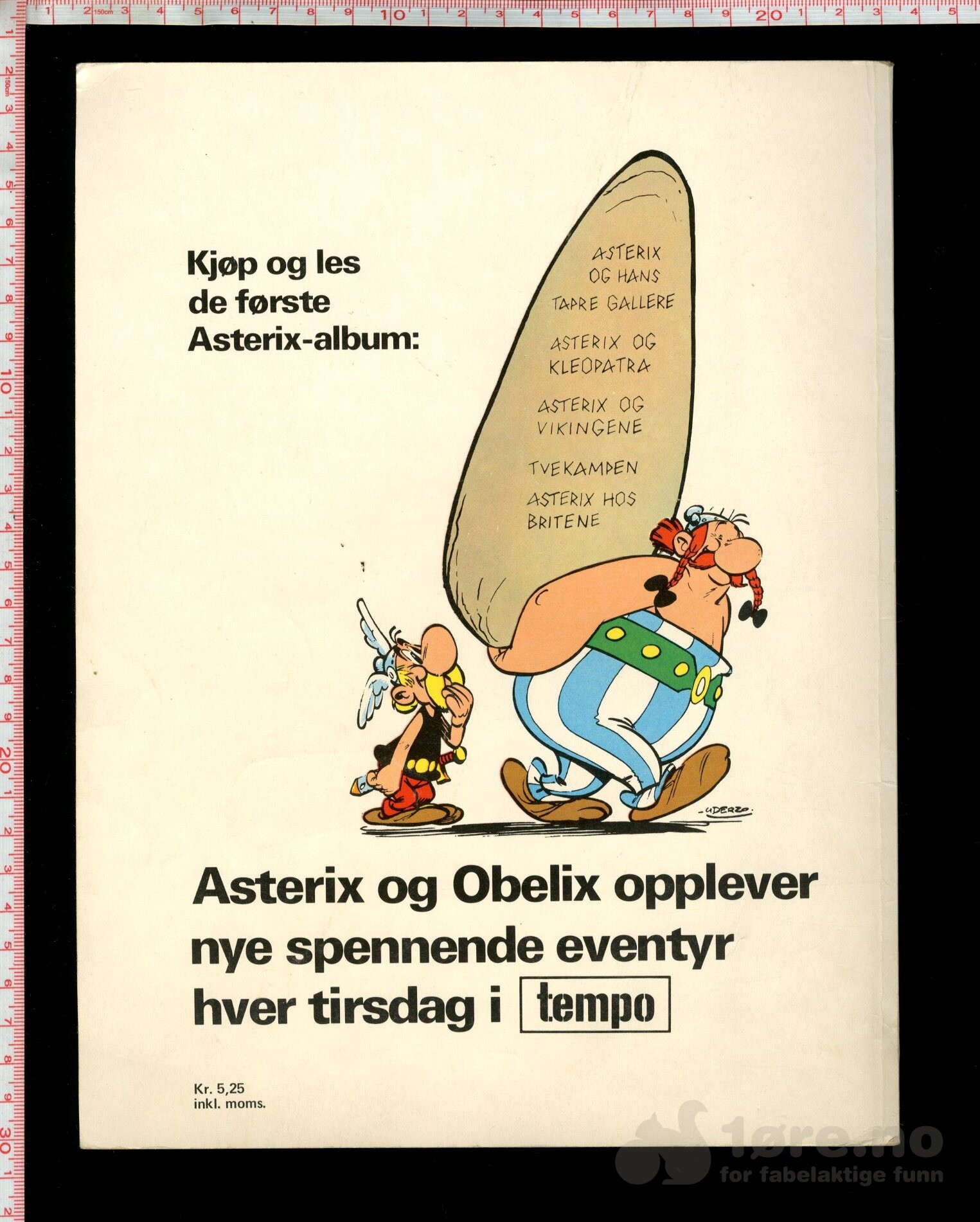 Asterix Album Nr.6 Keiserens klær, bilde 2