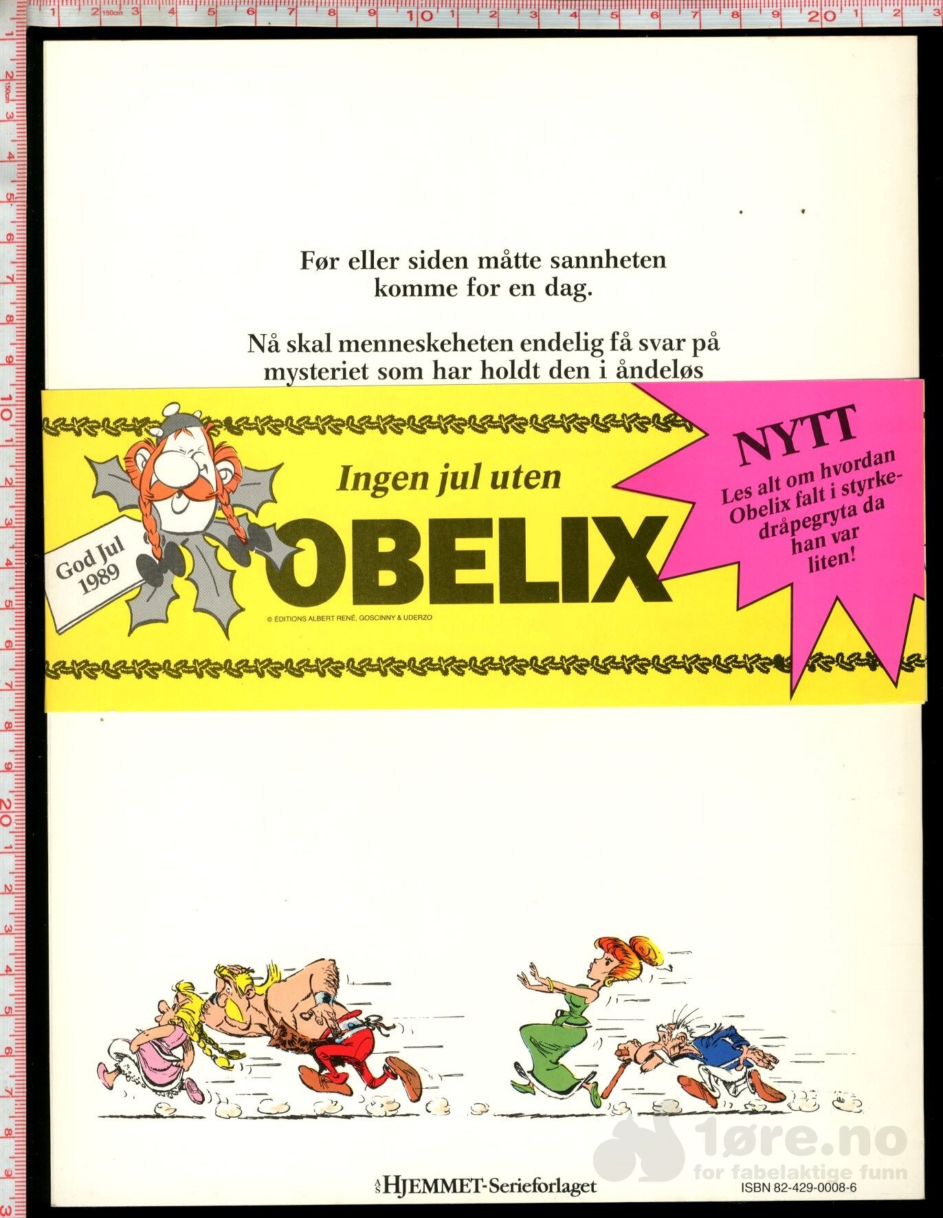 Asterix julehefte 1989 - Hvordan Obelix falt oppi trollmannens gryte da han var liten, bilde 2