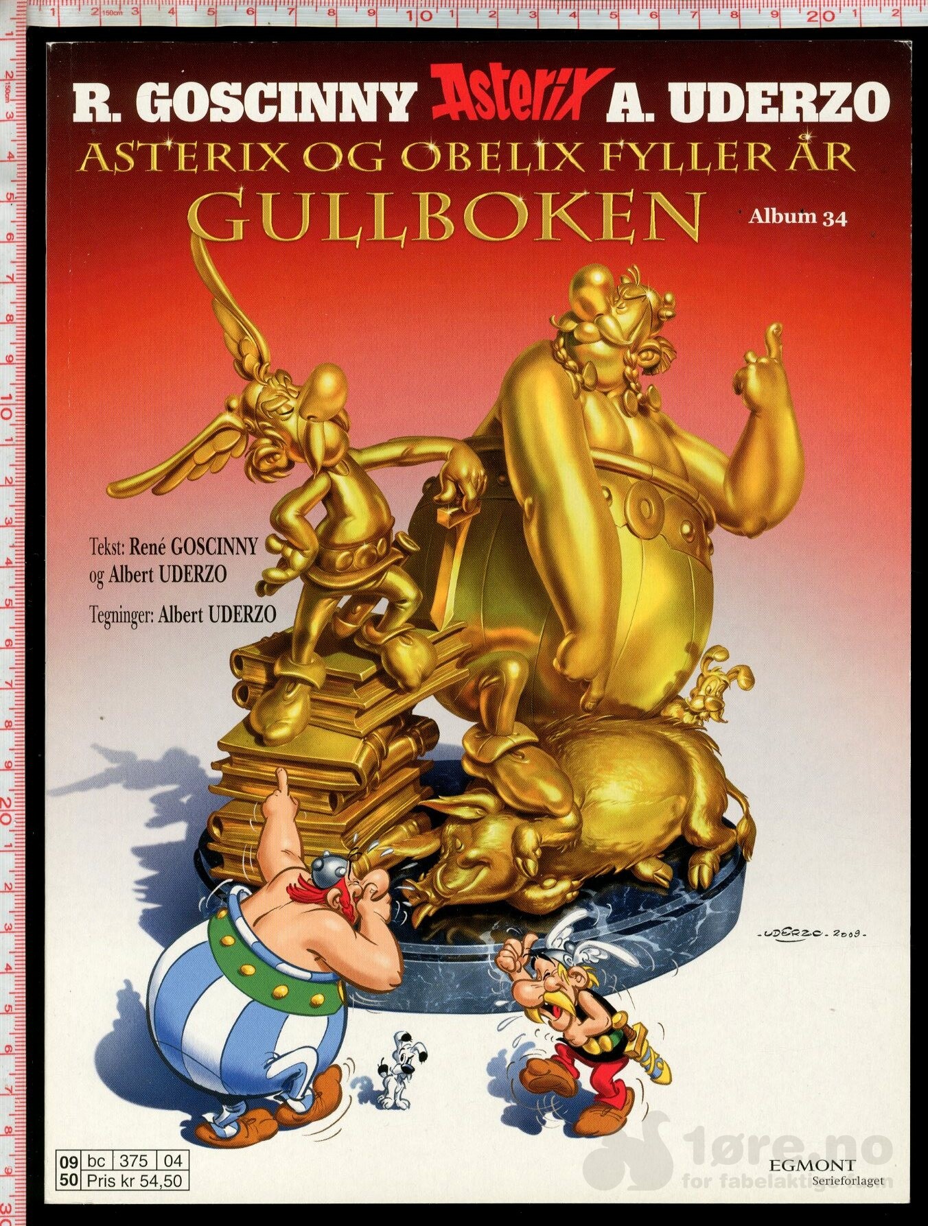 Asterix og Obelix fyller år - Gullboken - Album 34