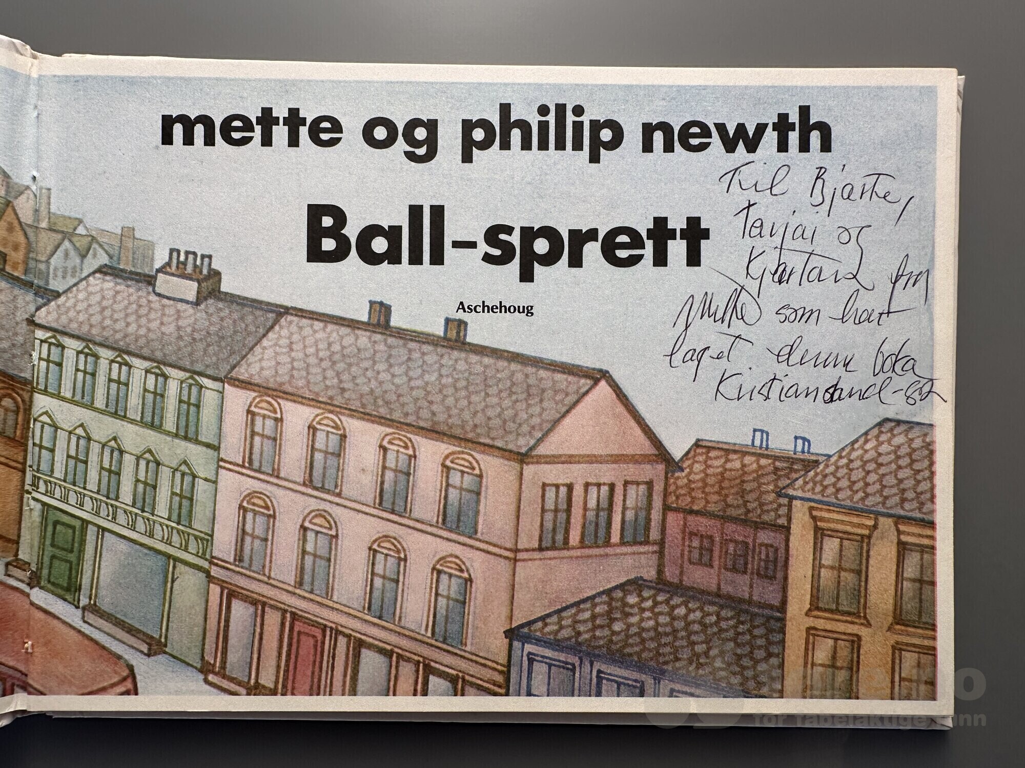 Ball-sprett 1980 med dedikasjon!, bilde 4