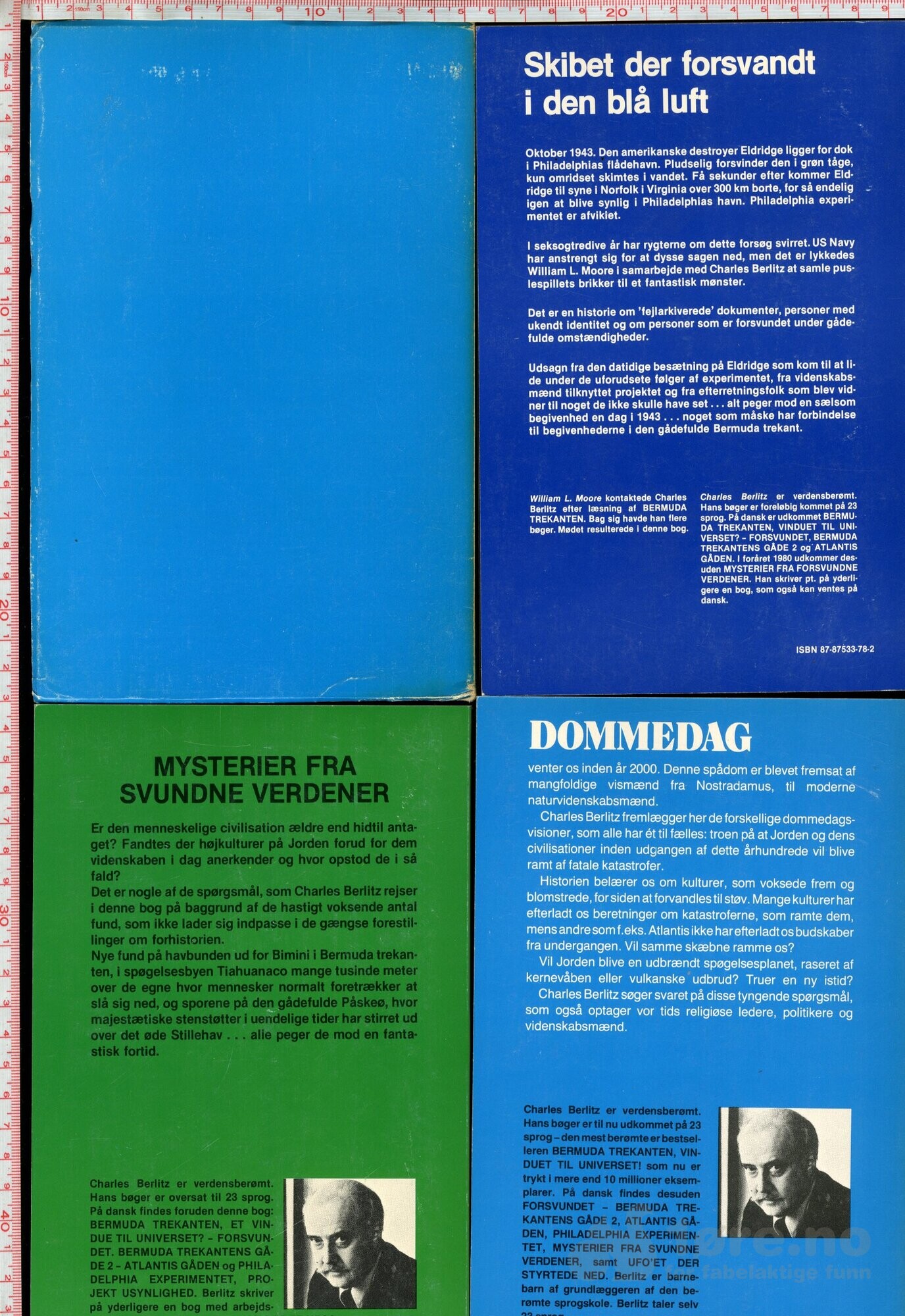 Berlitz, Charles - lot 7 bøker, bilde 3
