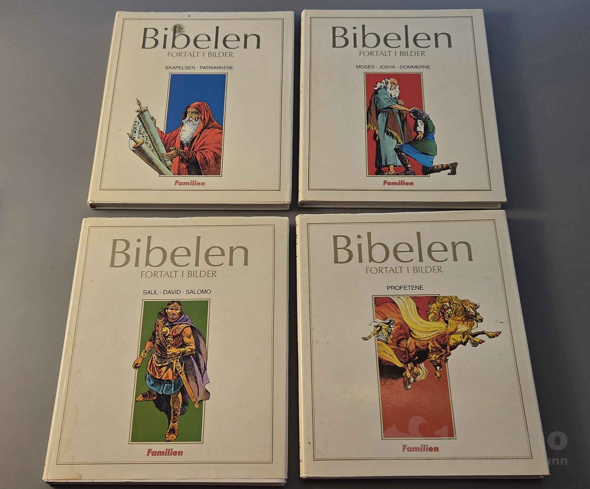 Bibelen fortalt i bilder bind 1-8