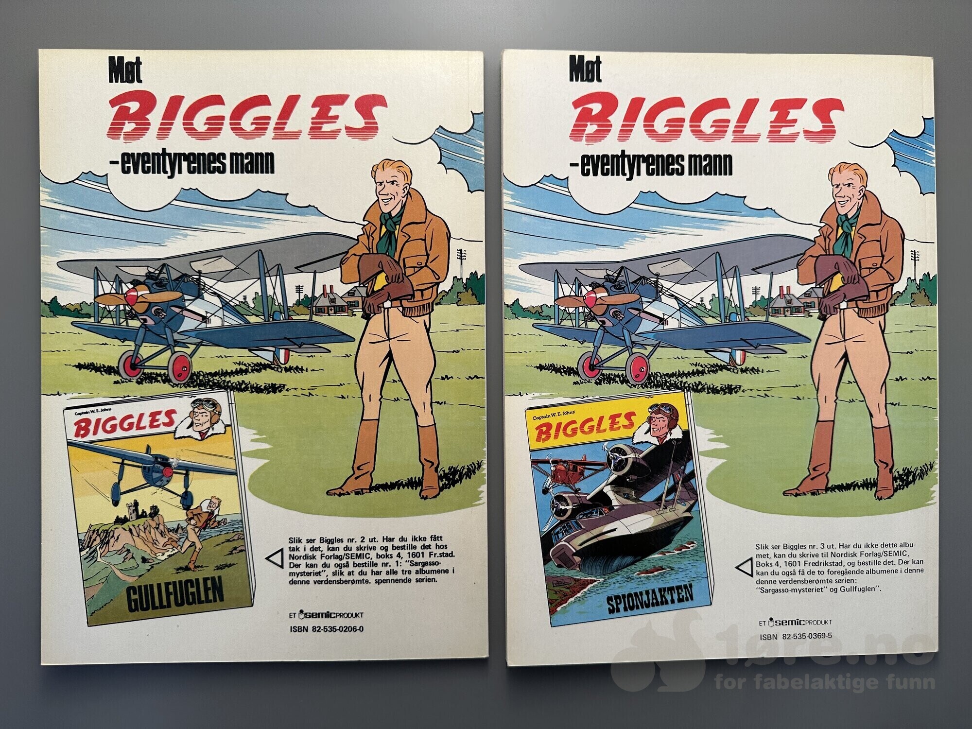 Biggles 1977-1980 komplett nr 1-4, bilde 4