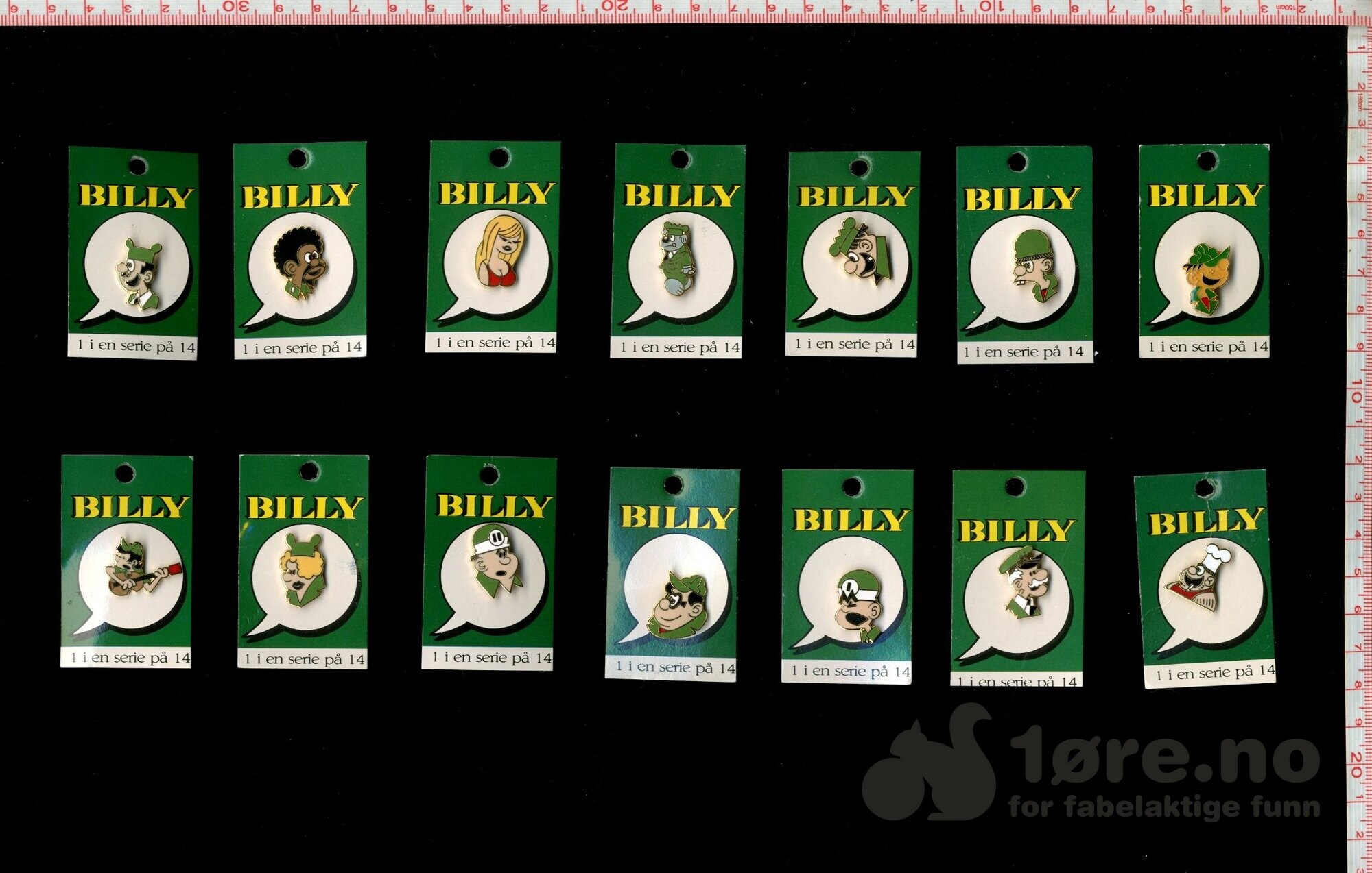 Billy pins 1990-tallet