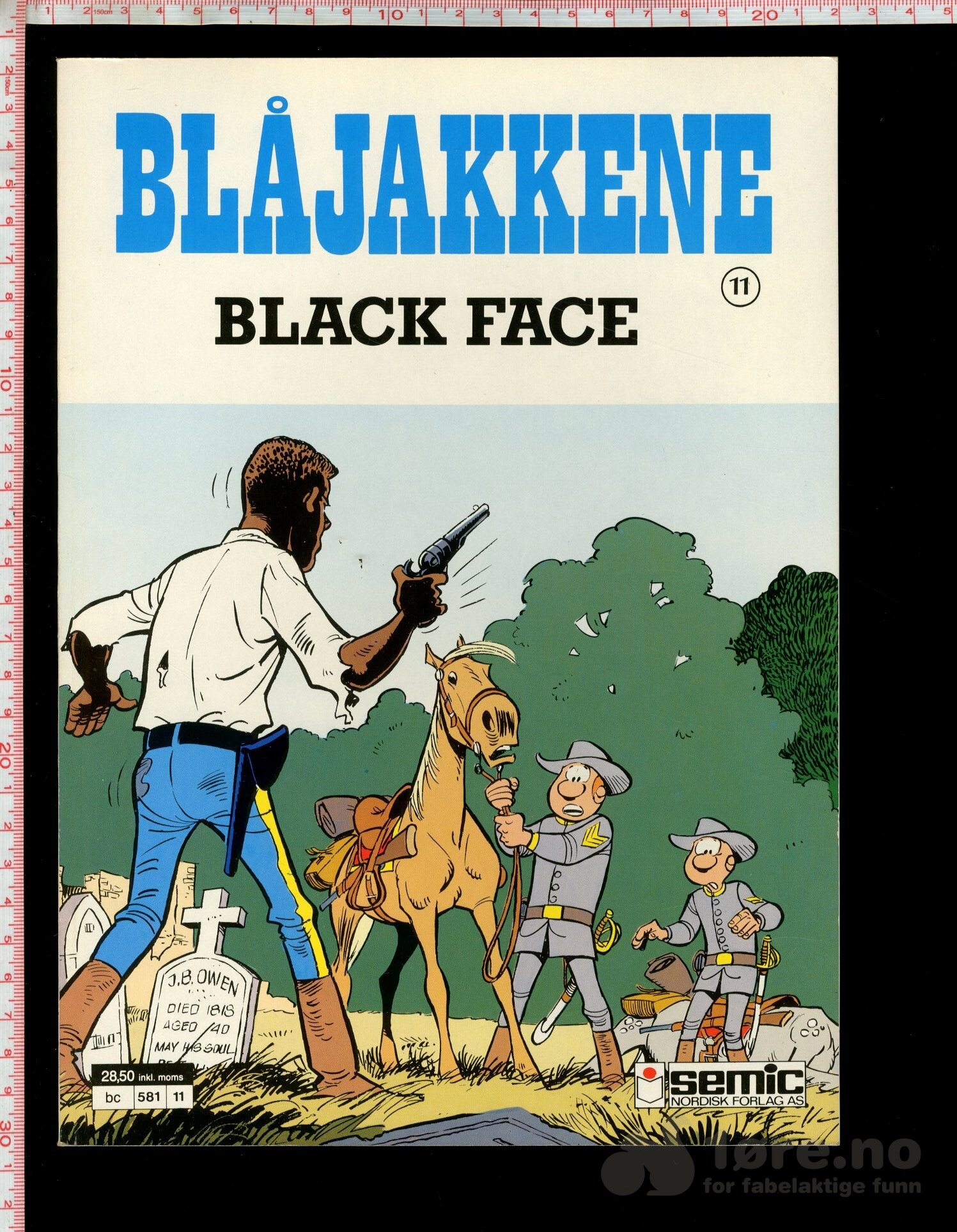 Blåjakkene Nr.11 Black face