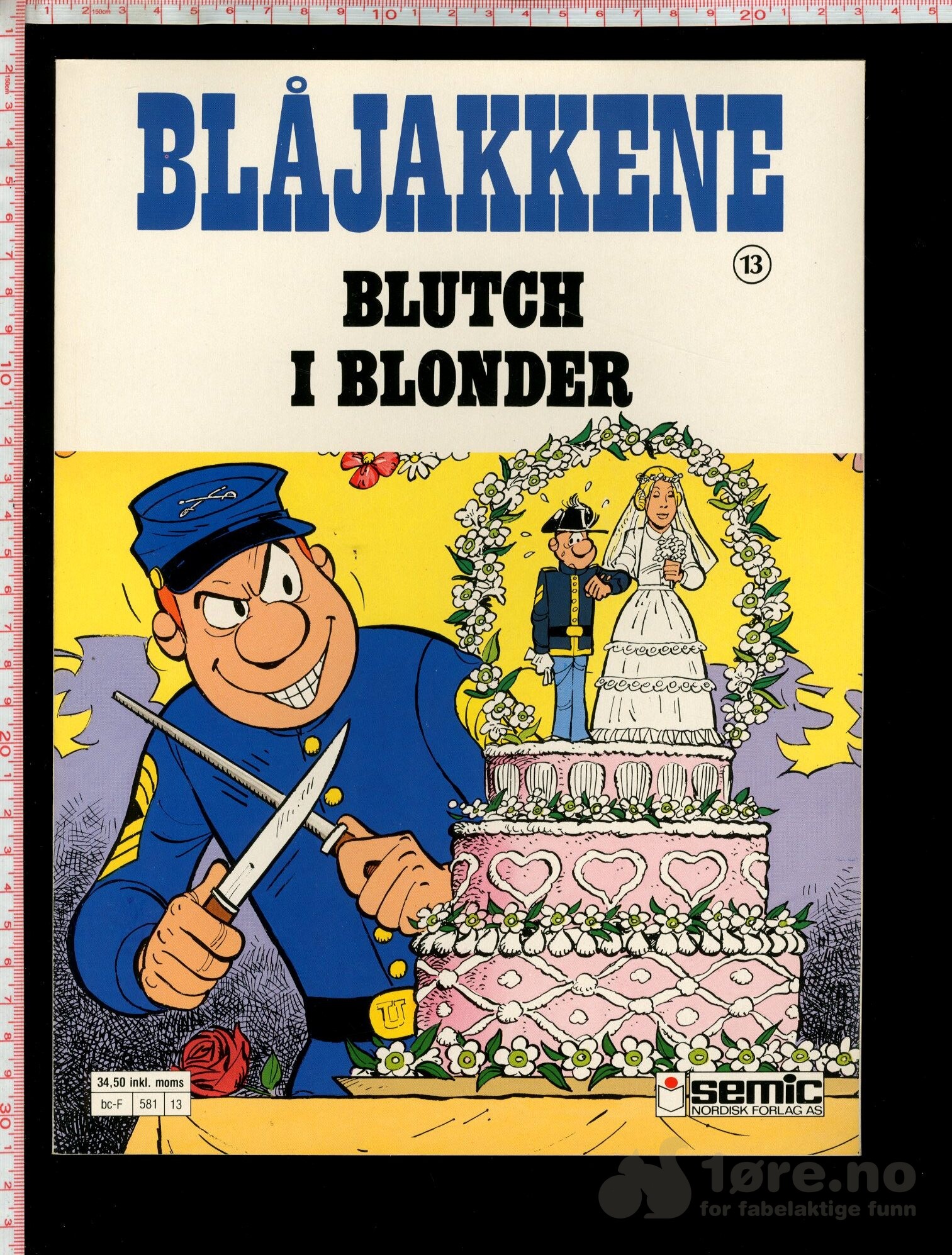Blåjakkene Nr.13 Blutch i blonder