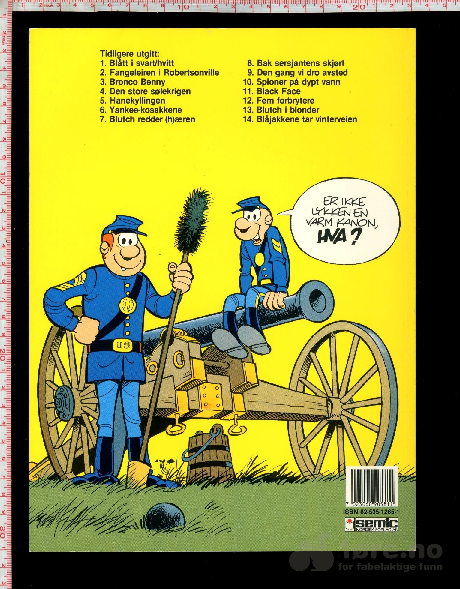 Blåjakkene Nr.15 Blåjakkene får på pukkelen, bilde 2