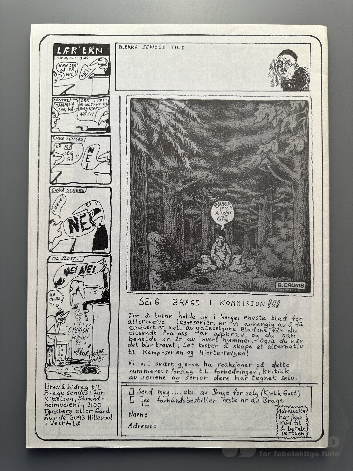 Brage nr 1 1978 - første nummer!, bilde 2