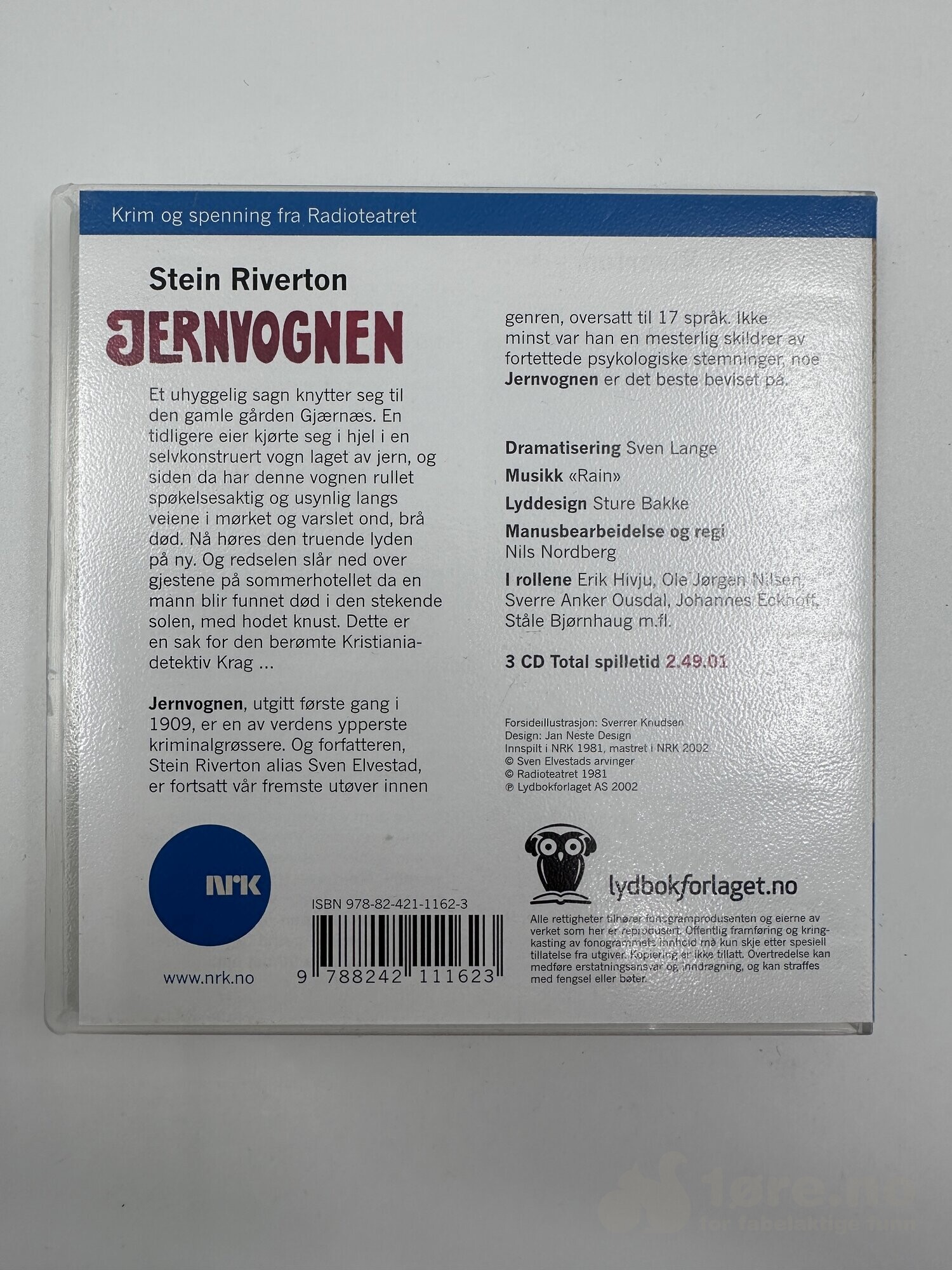 CD - Jernvognen lydbok, bilde 2