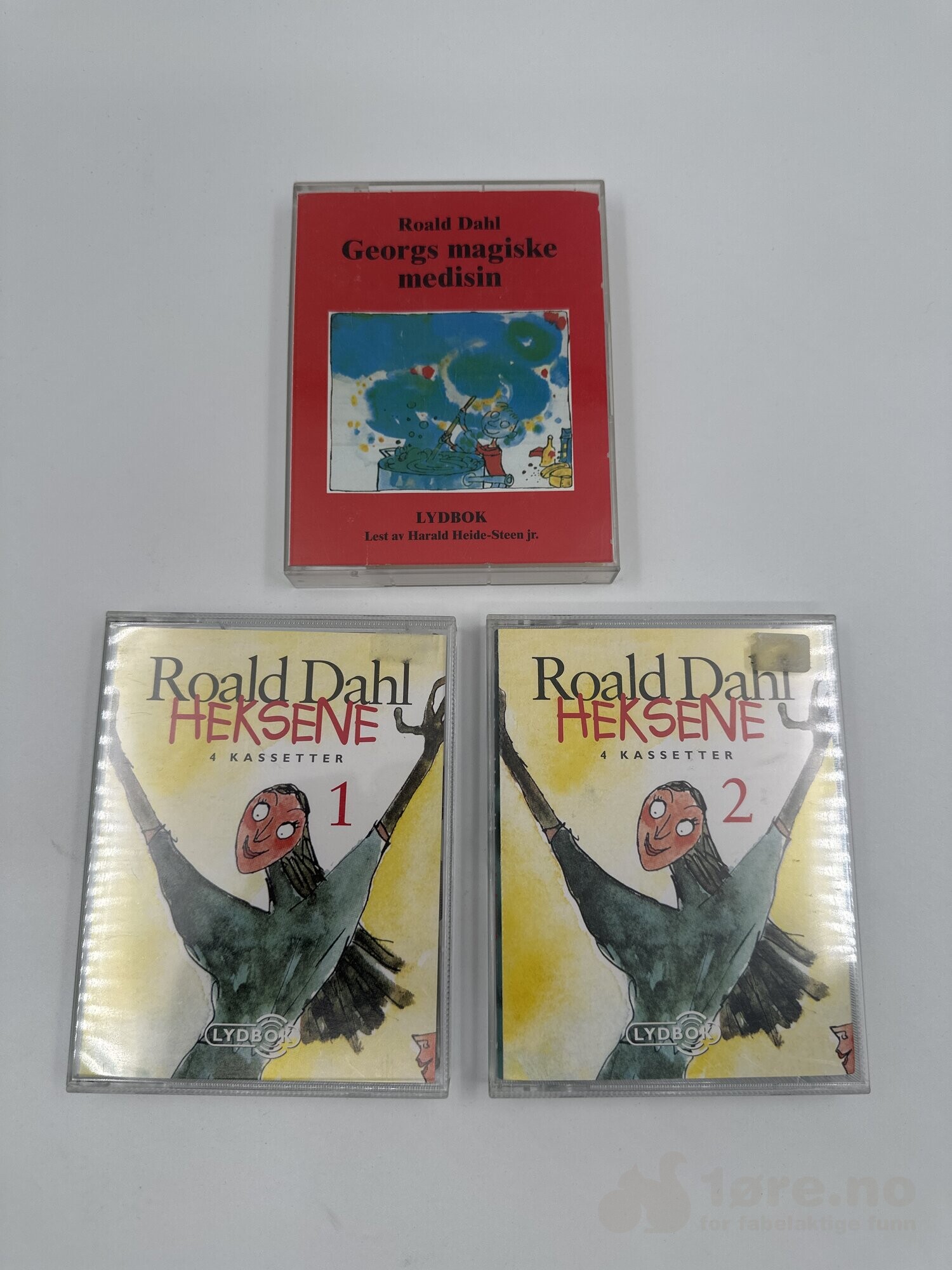 Kassetter - Lydbøker Roald Dahl