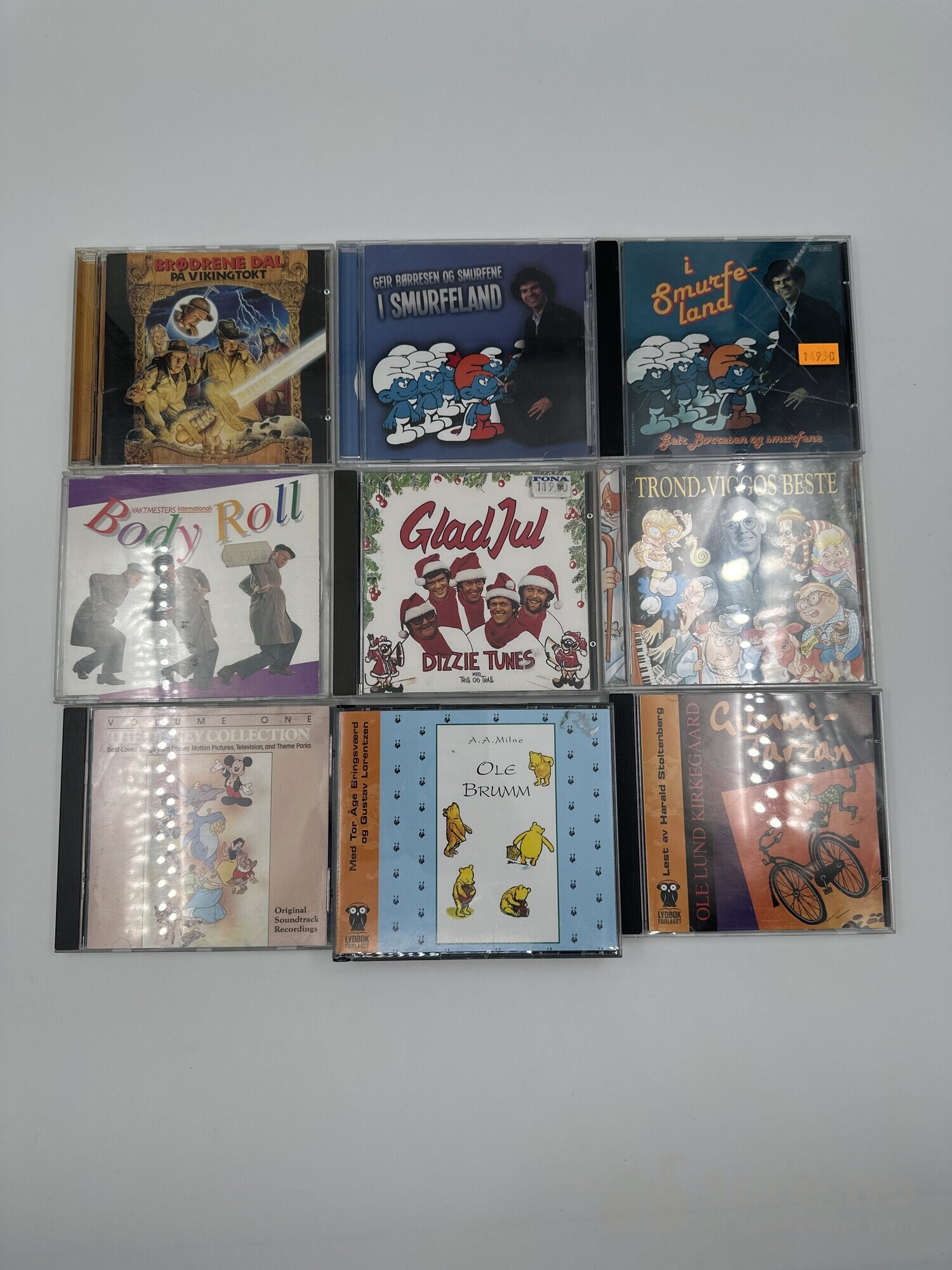 CD - Musikk & Lydbøker lot