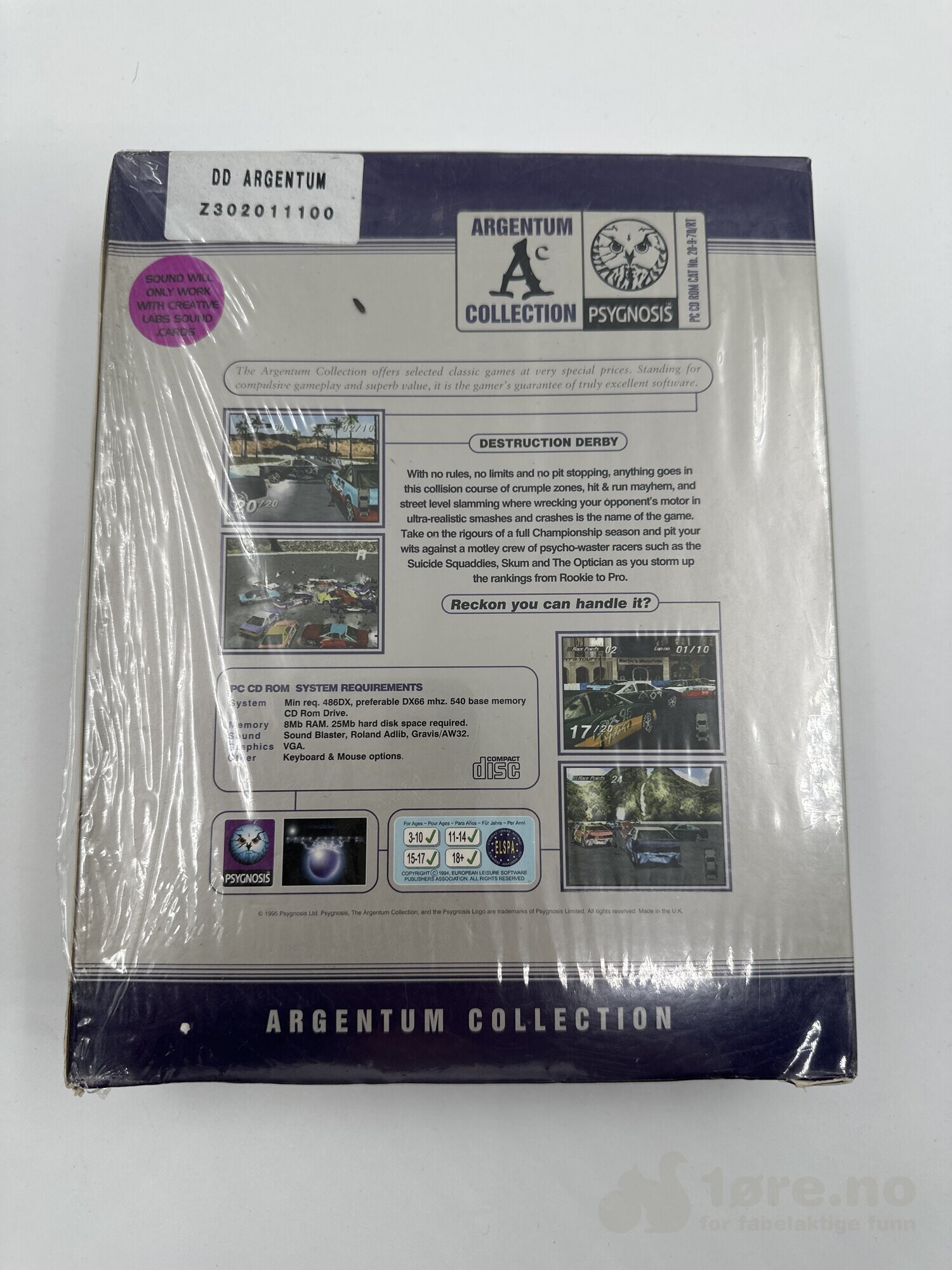CD-ROM - Destruction Derby, bilde 2