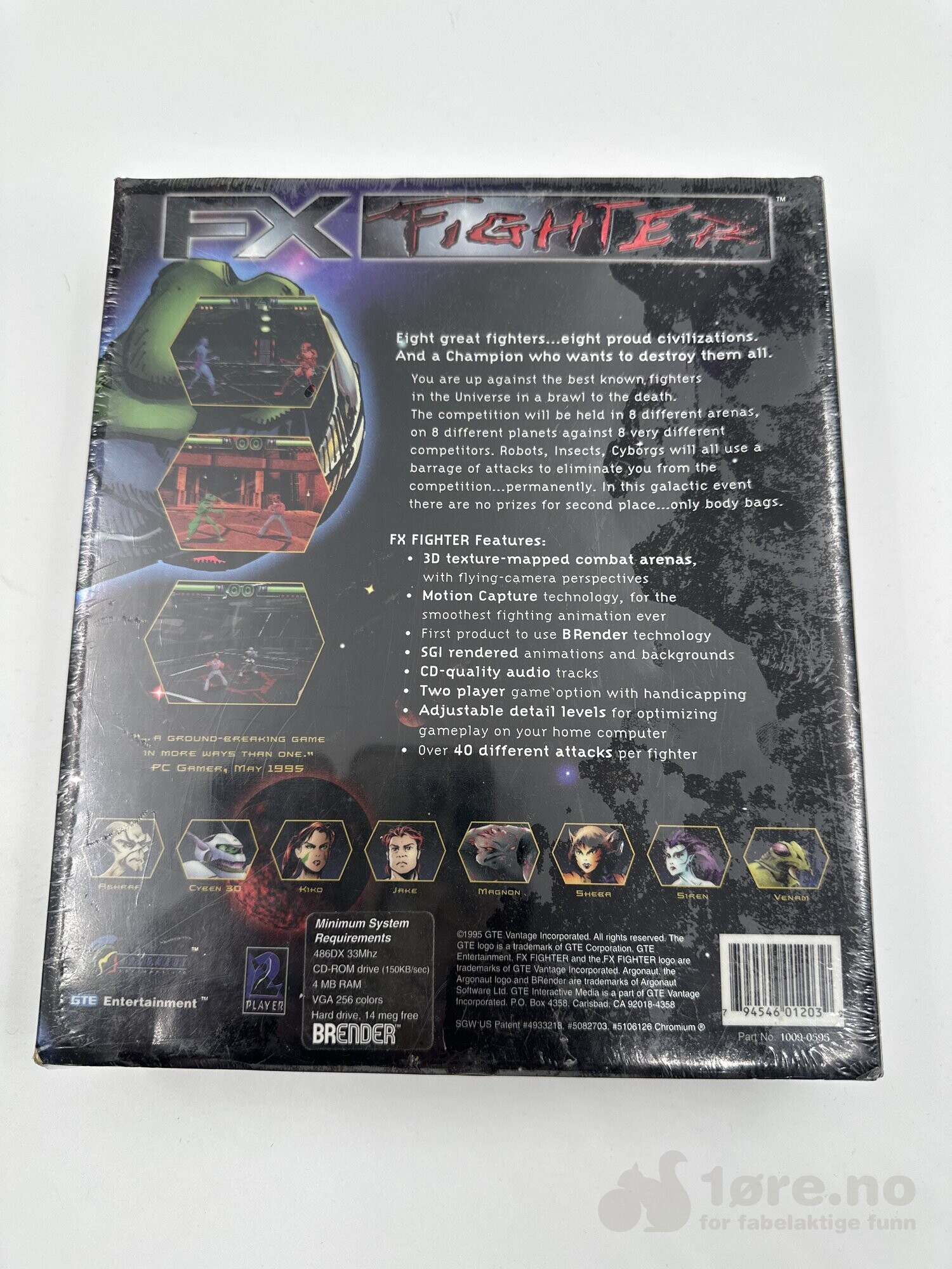 CD-ROM - FX fighter, bilde 2