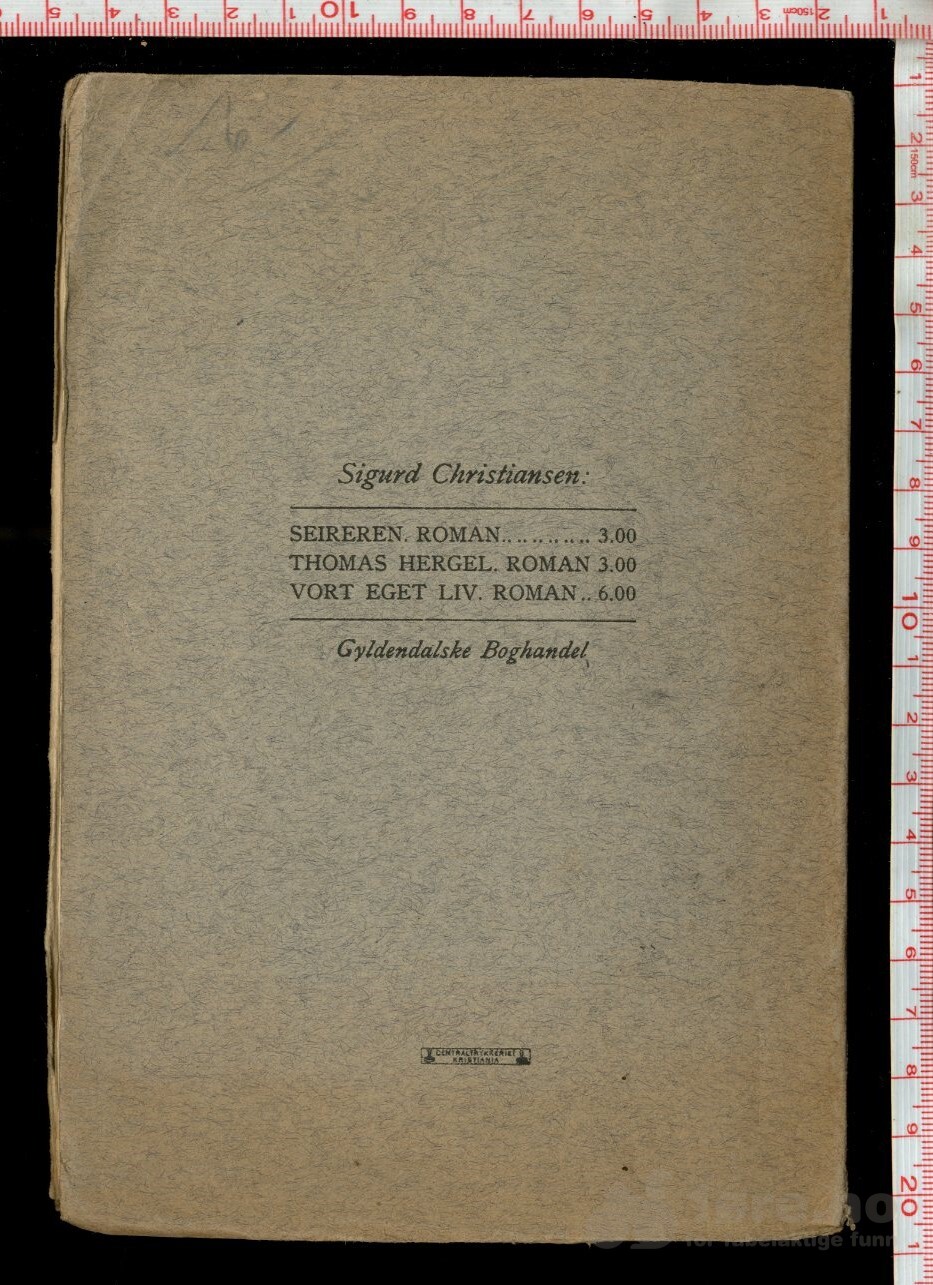 Christiansen, Sigurd - Offerdøden (1919), bilde 2