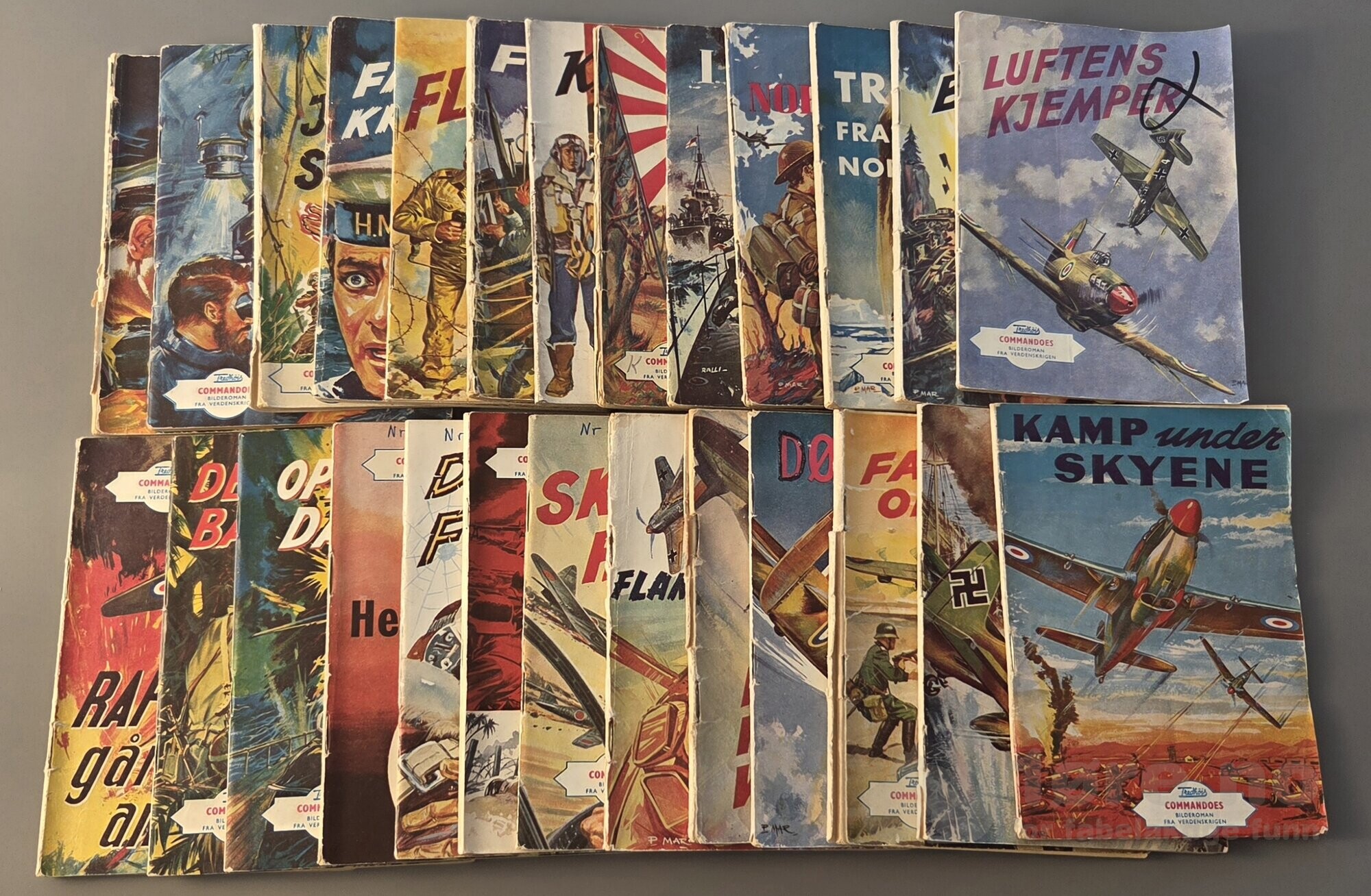 Commandoes 1962-1963 lot 1