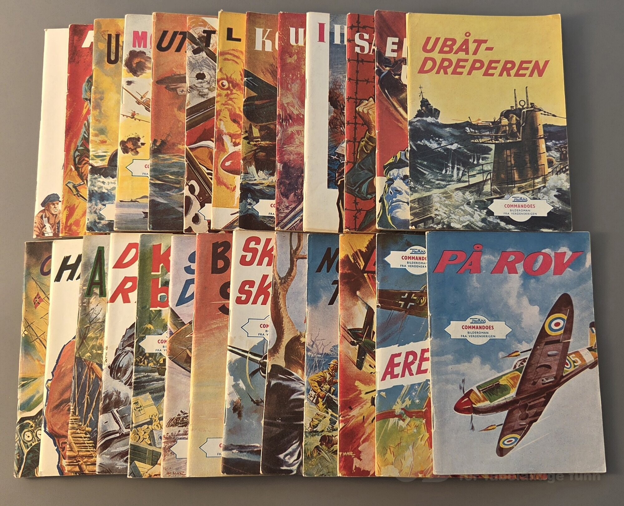 Commandoes 1962-1963 lot 2