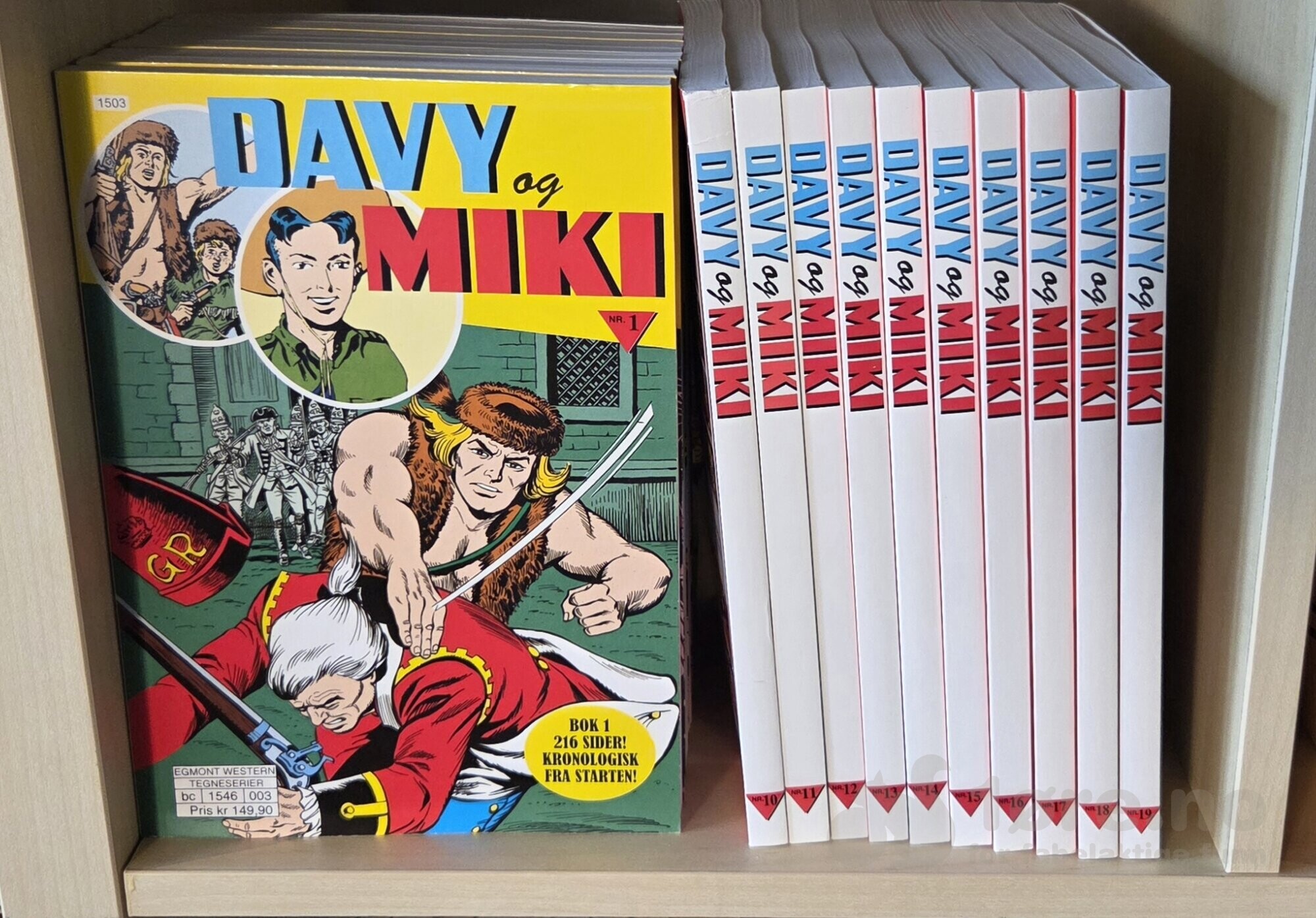 Davy og Miki bøker Nr 1-19, bilde 2