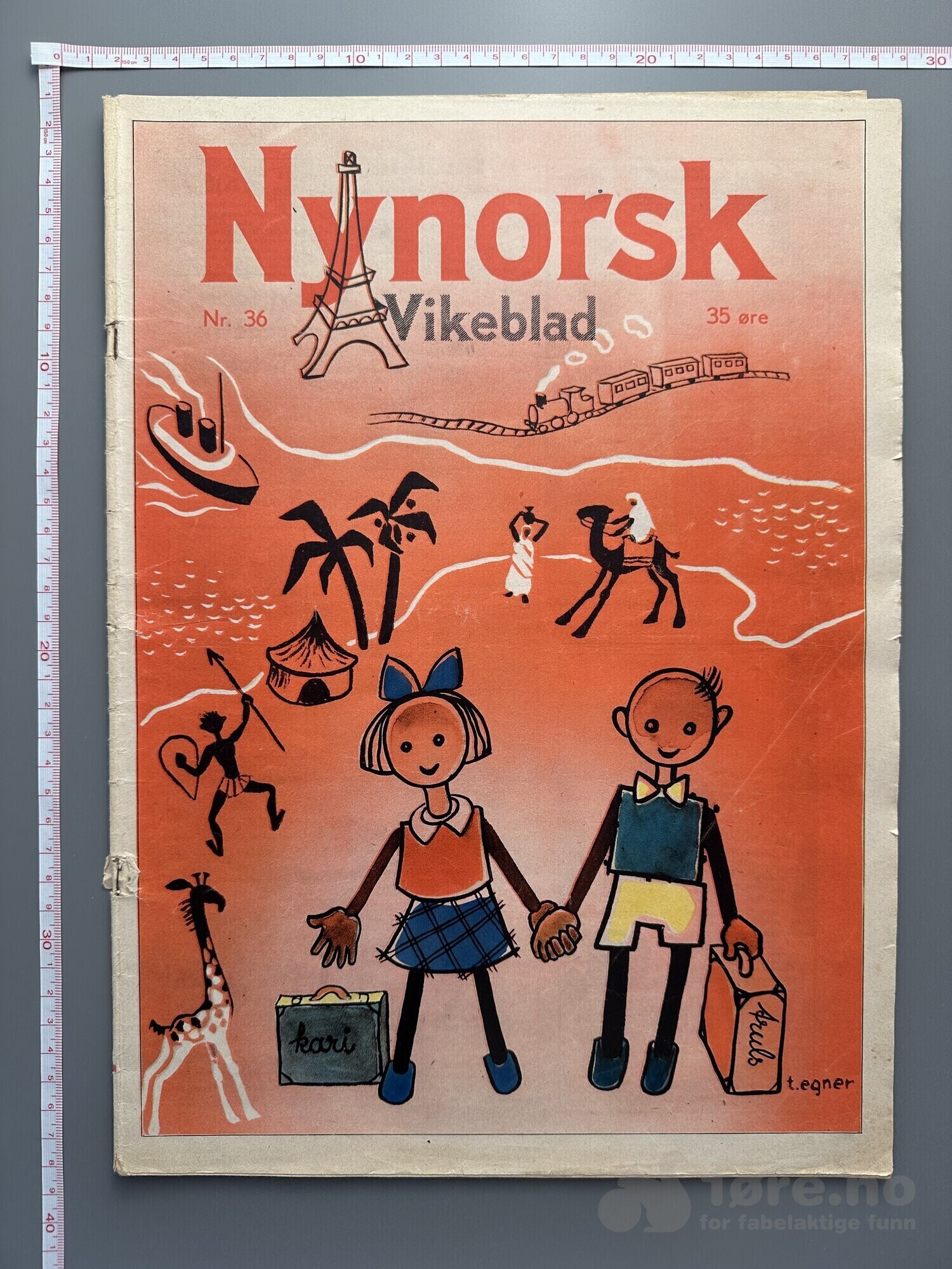 Debut Torbjørn Egner - Truls og Kari 1939