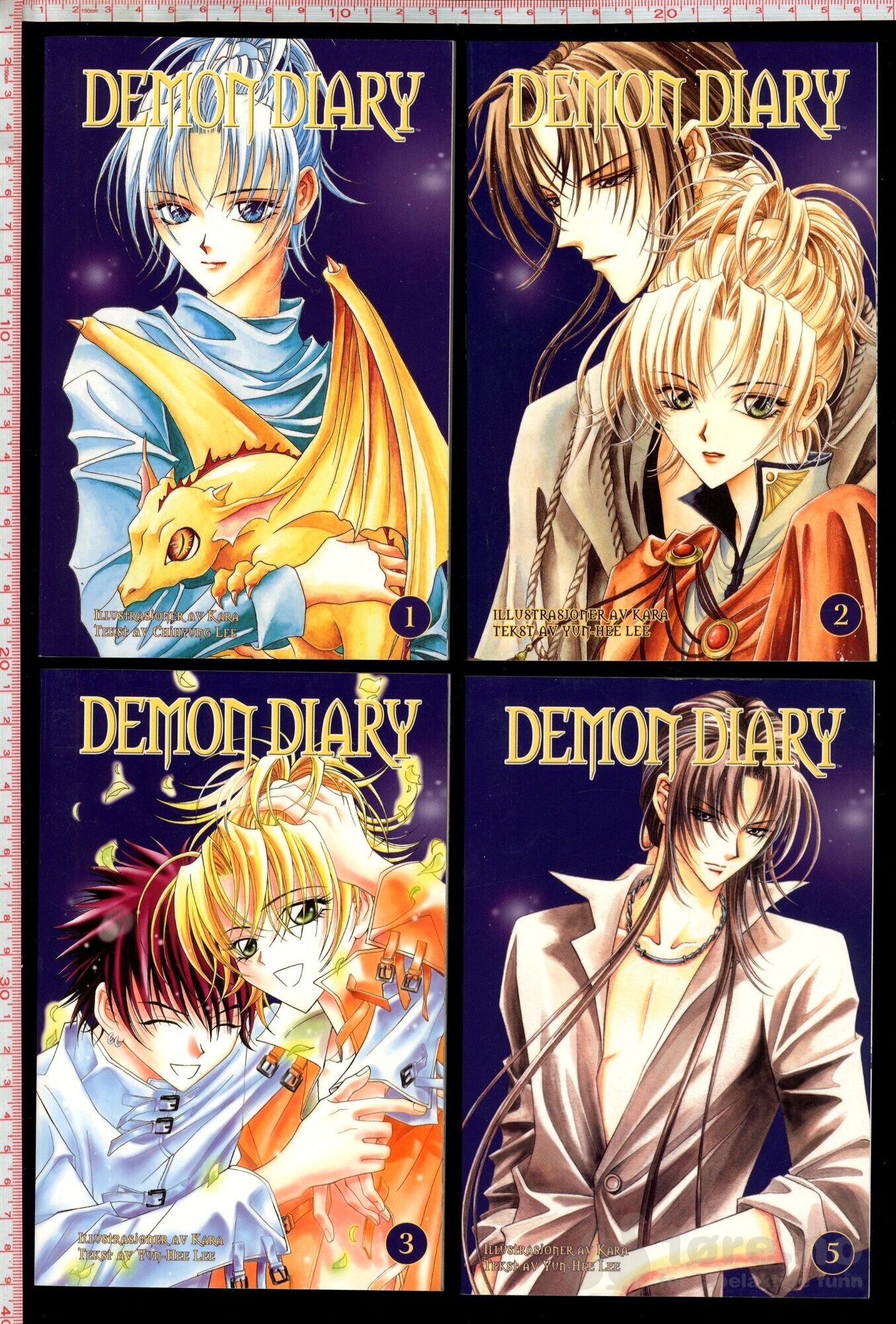 Demon Diary Nr 1-3, 5-6