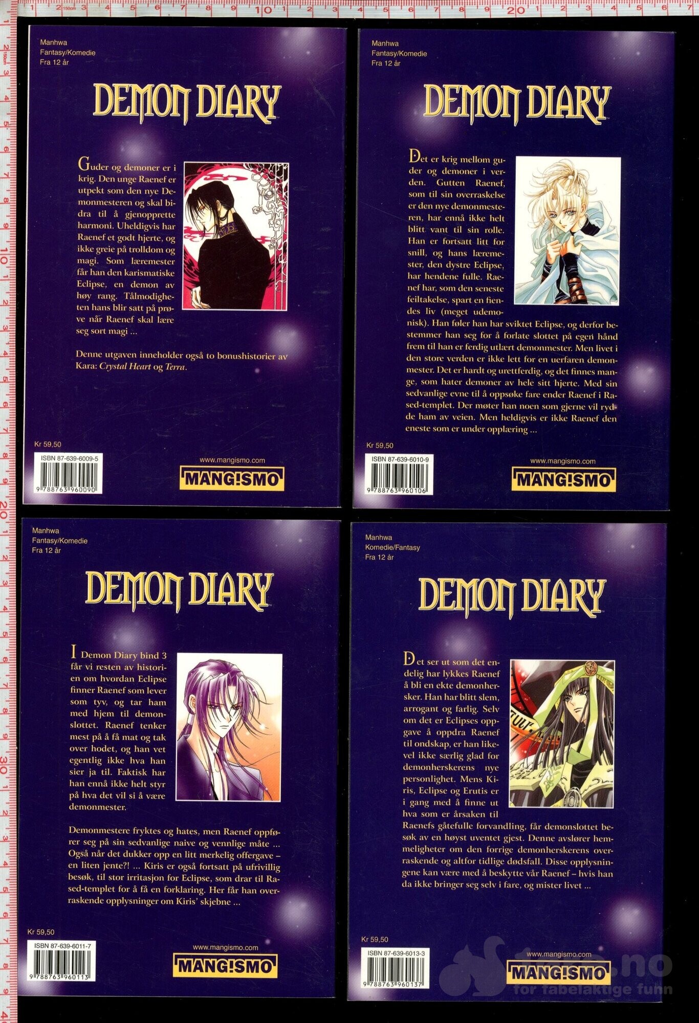 Demon Diary Nr 1-3, 5-6, bilde 2