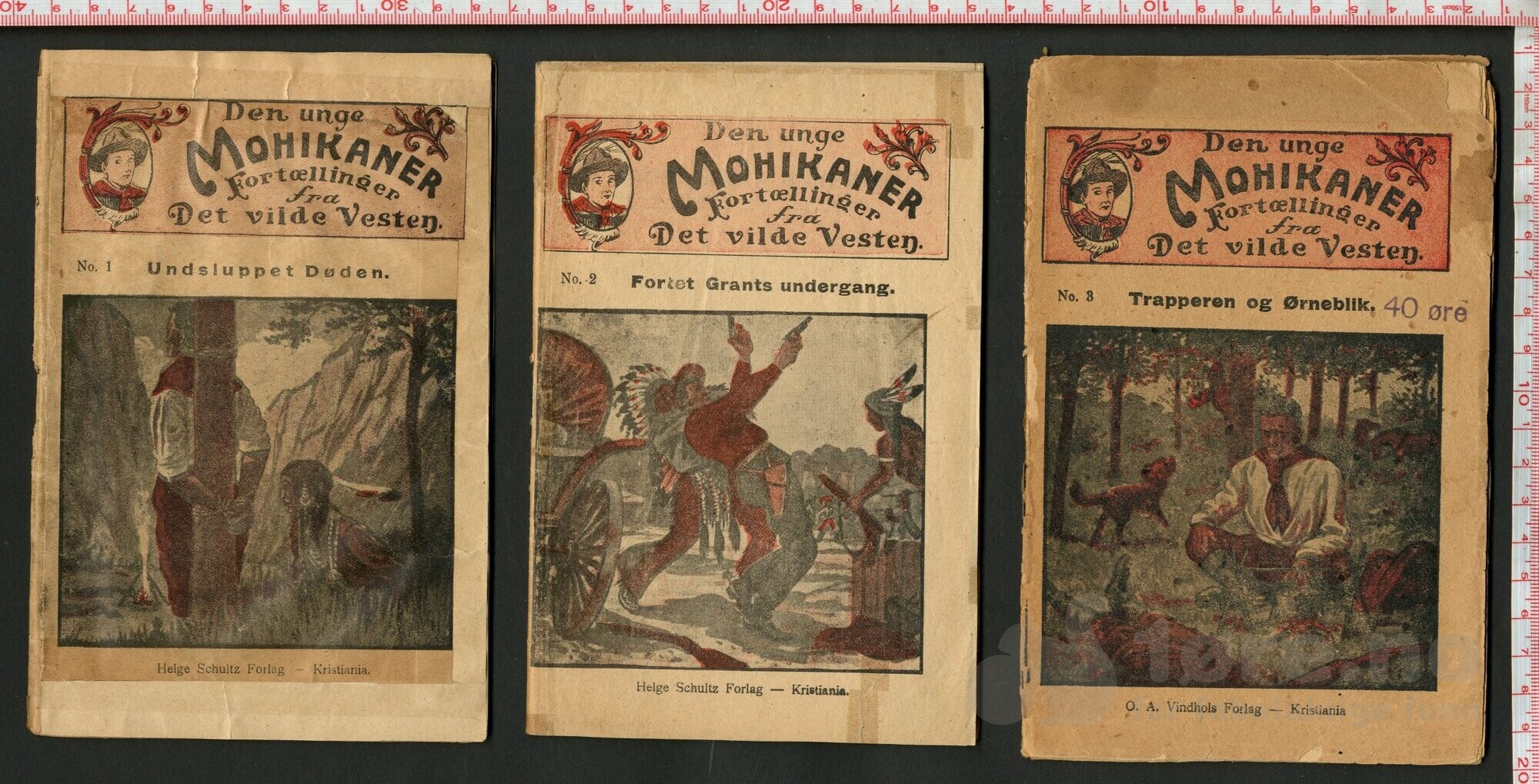 Den unge Mohikaner Nr.1-3
