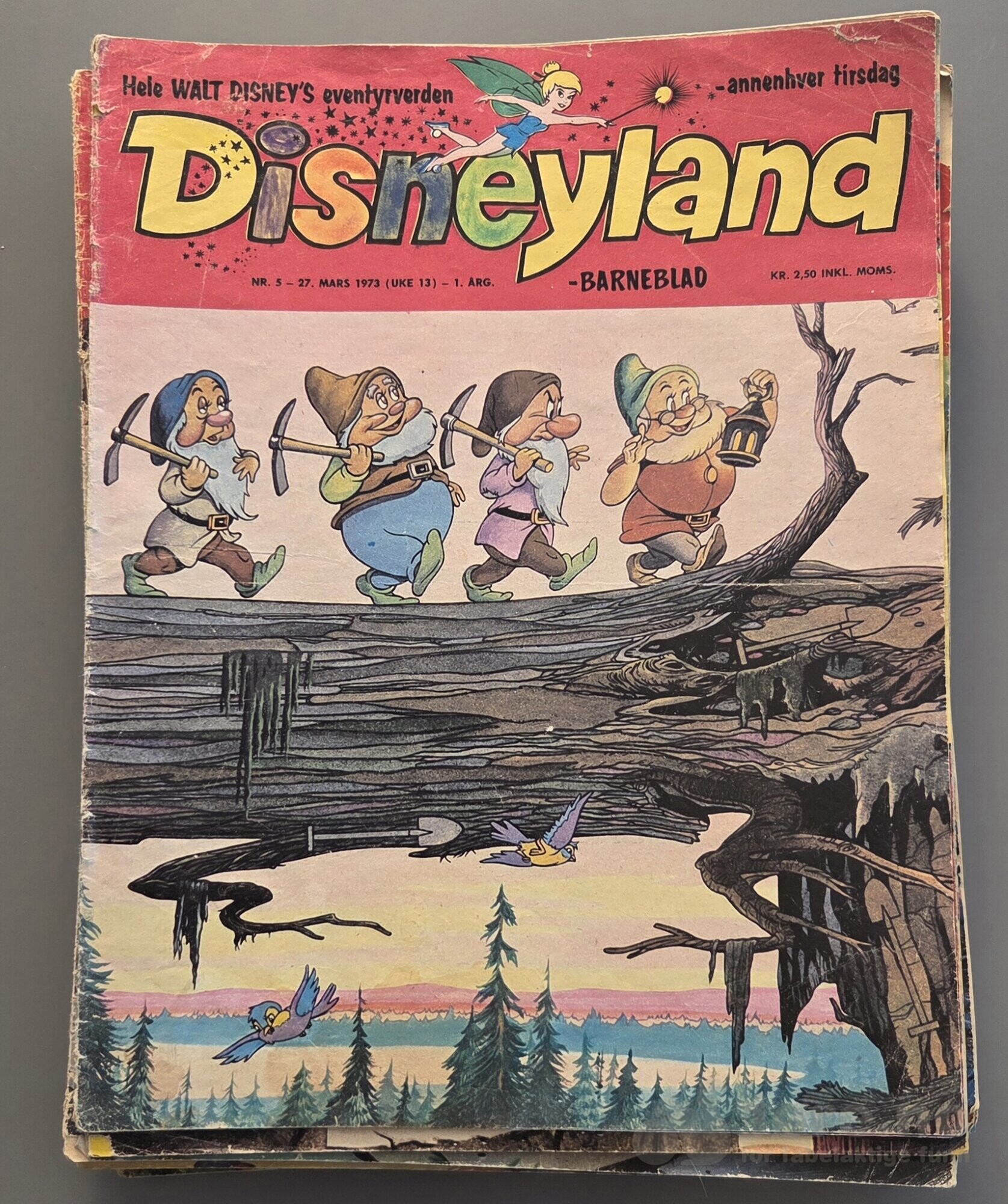 Disneyland-barneblad 1973-74