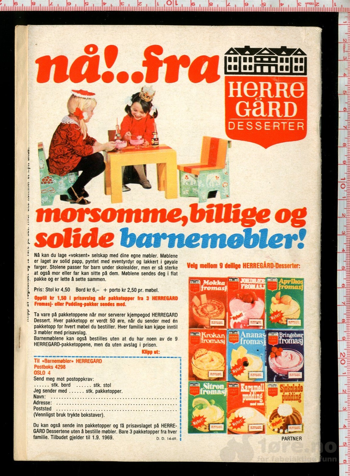 Donald Duck 1969 Nr 14 med klistermerke, bilde 4