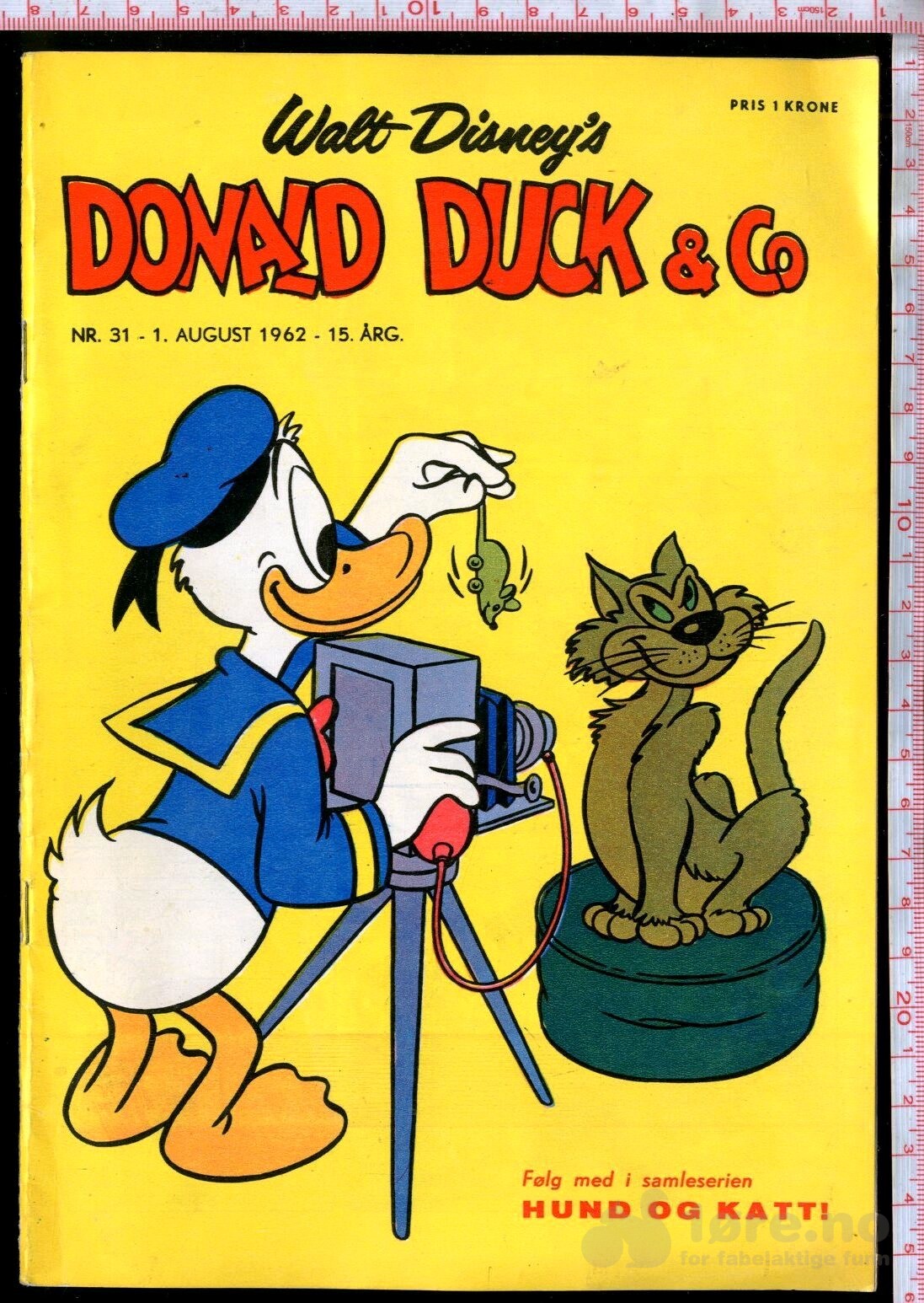 Donald Duck & co 1962 m/bilag