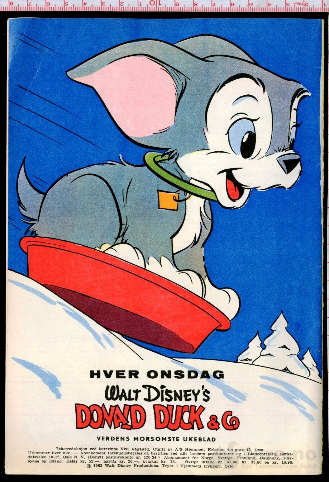 Donald Duck & co 1962 m/bilag, bilde 2
