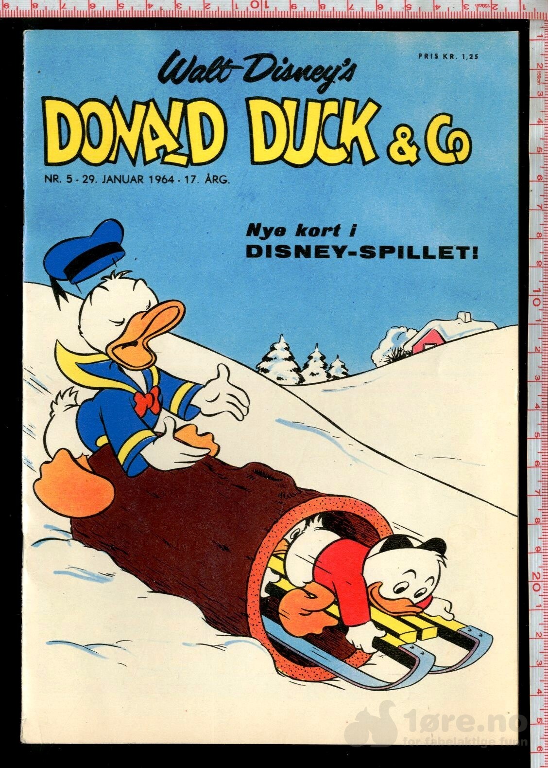 Donald Duck & co 1964 Nr.5 med utbrettsklaff