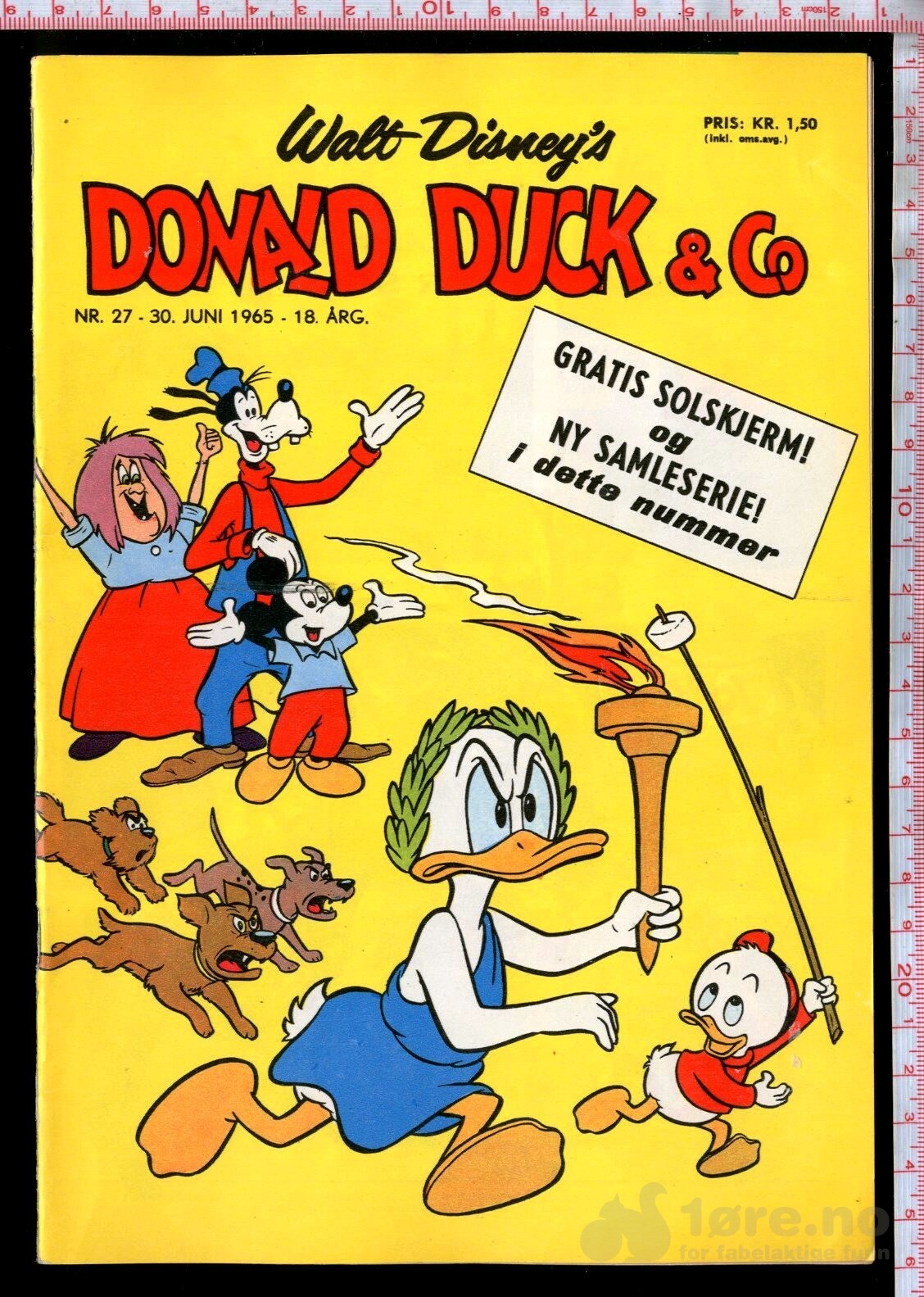 Donald Duck & co  1965 nr.27  m/bilag