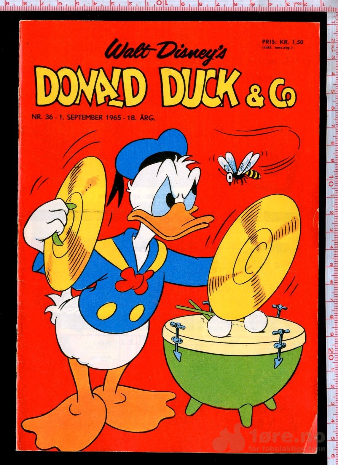Donald Duck & co  1965 Nr.36  m/bilag