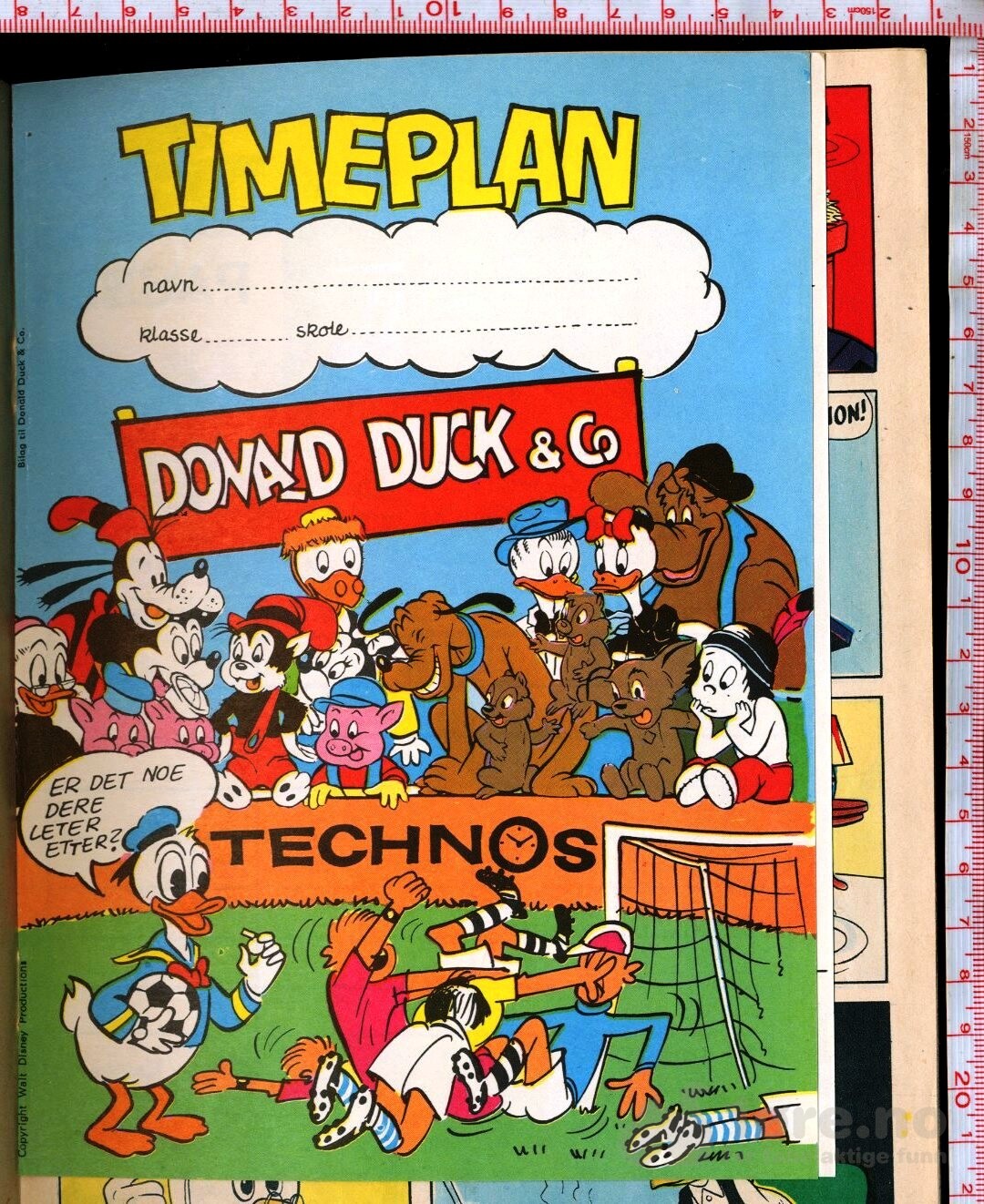 Donald Duck & co  1966 Nr.34 m/bilag, bilde 3