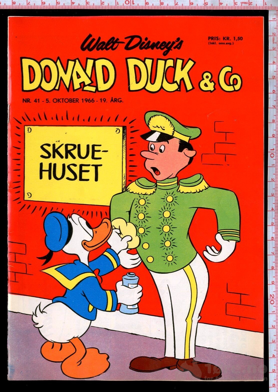 Donald Duck & co 1966 Nr.41 m/bilag