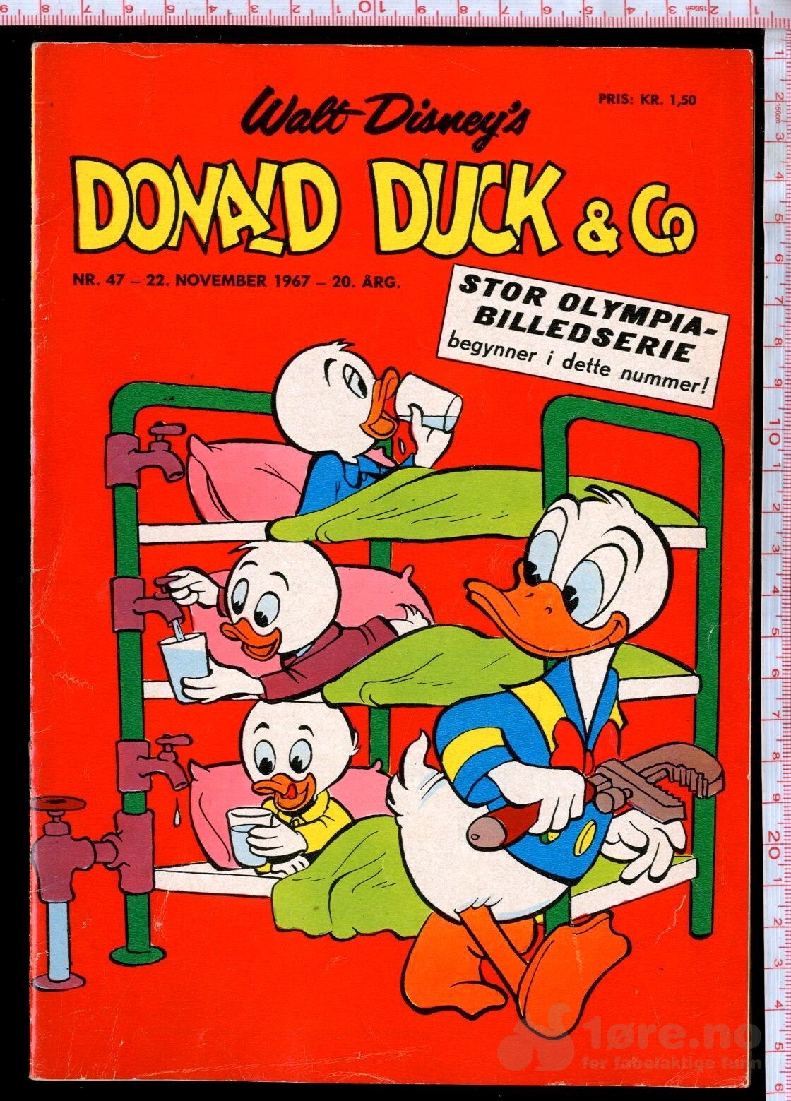 Donald Duck & co 1967 Nr.47 m/bilag
