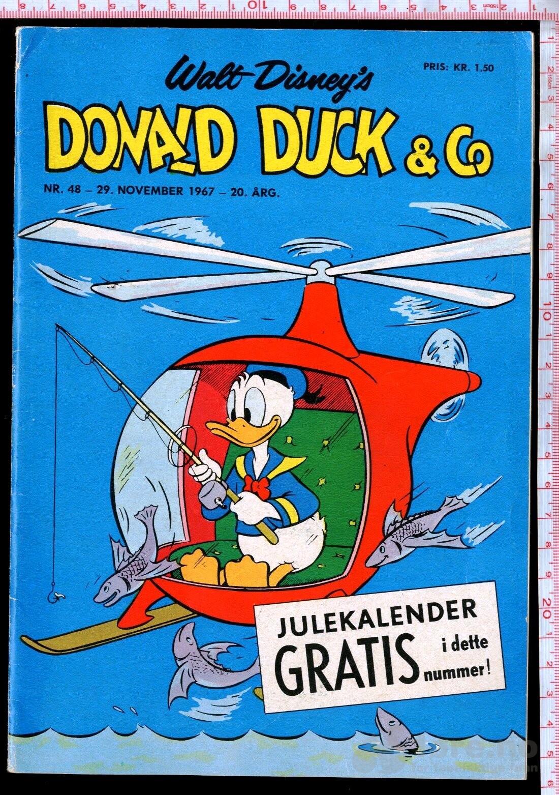 Donald Duck & co 1967 Nr.48 m/bilag
