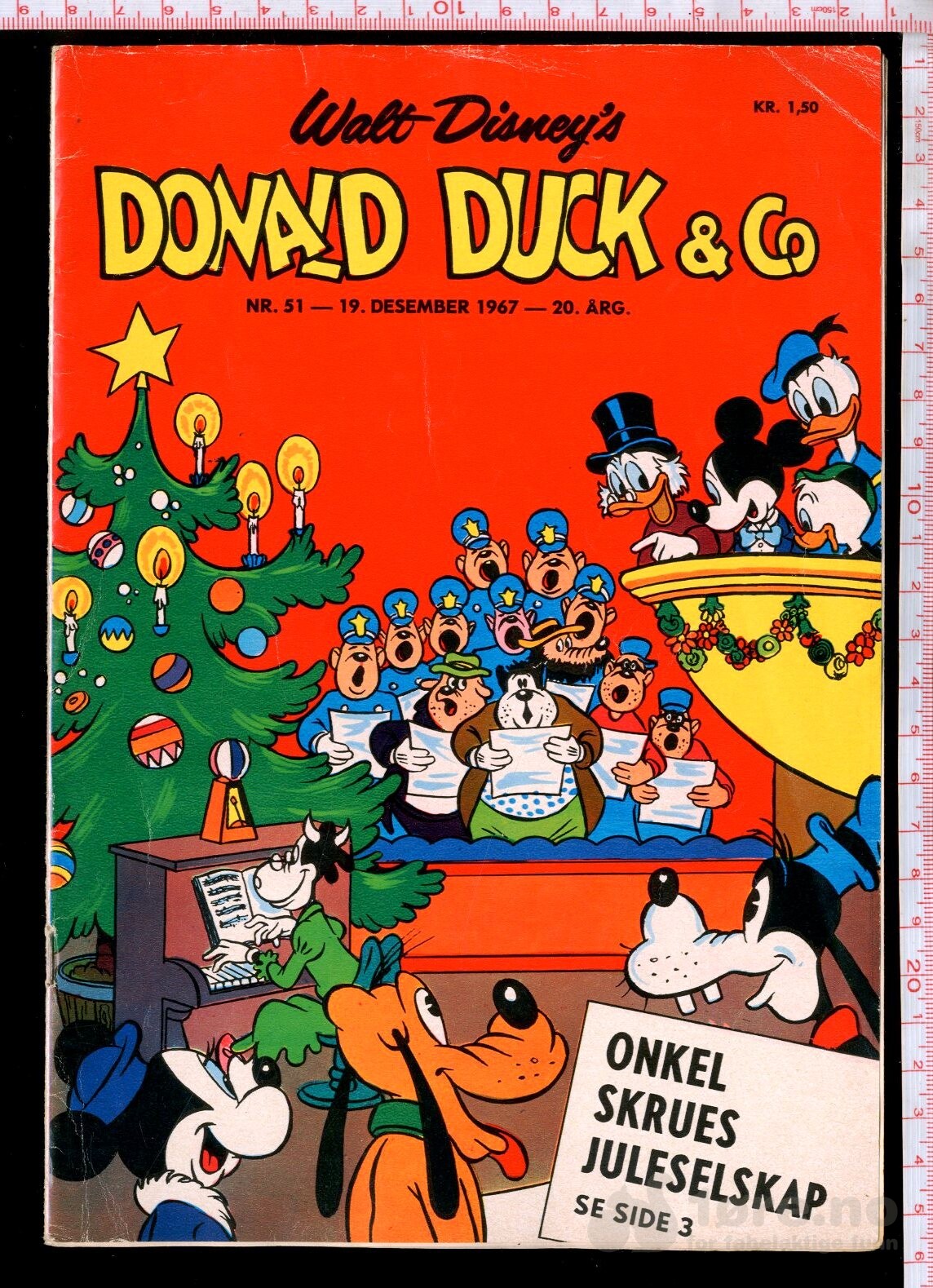 Donald Duck & co 1967 Nr.51 m/bilag